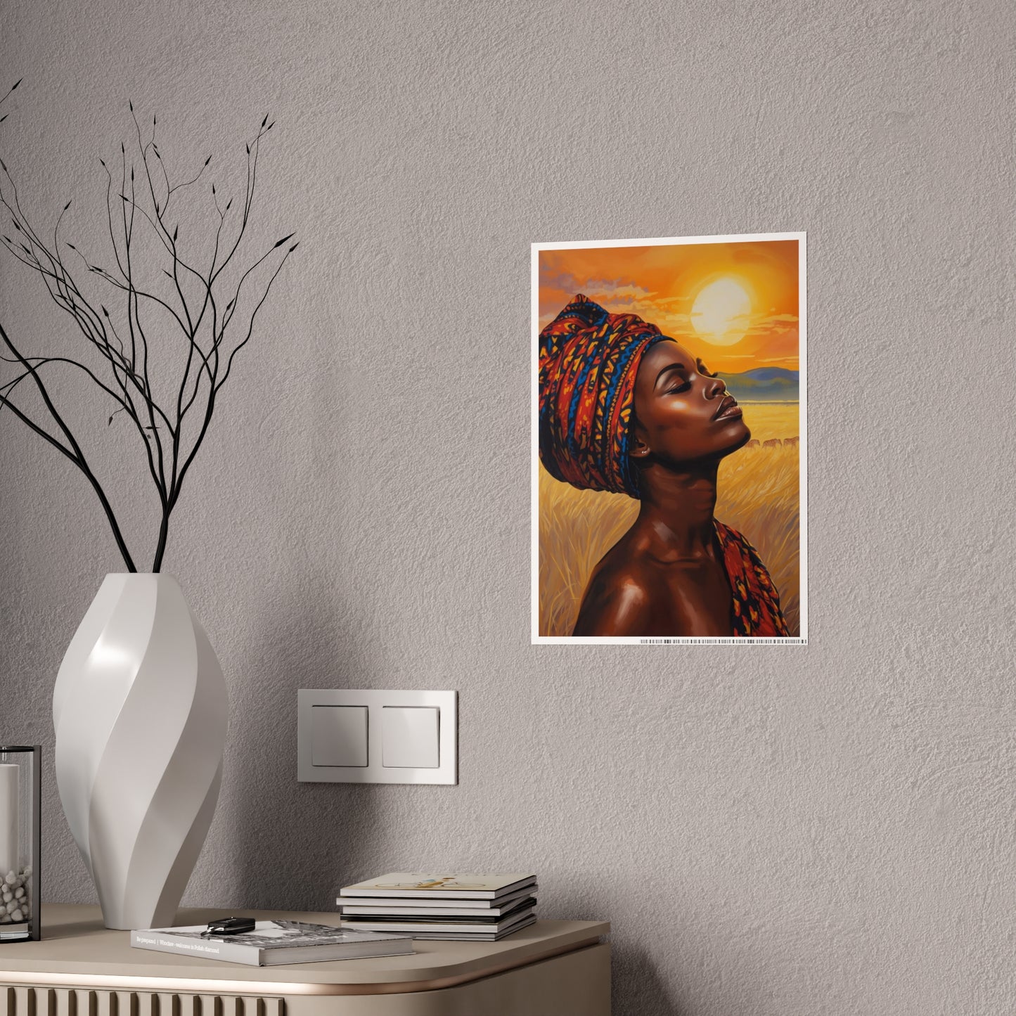 Sunrise in the Serengeti Gloss Posters