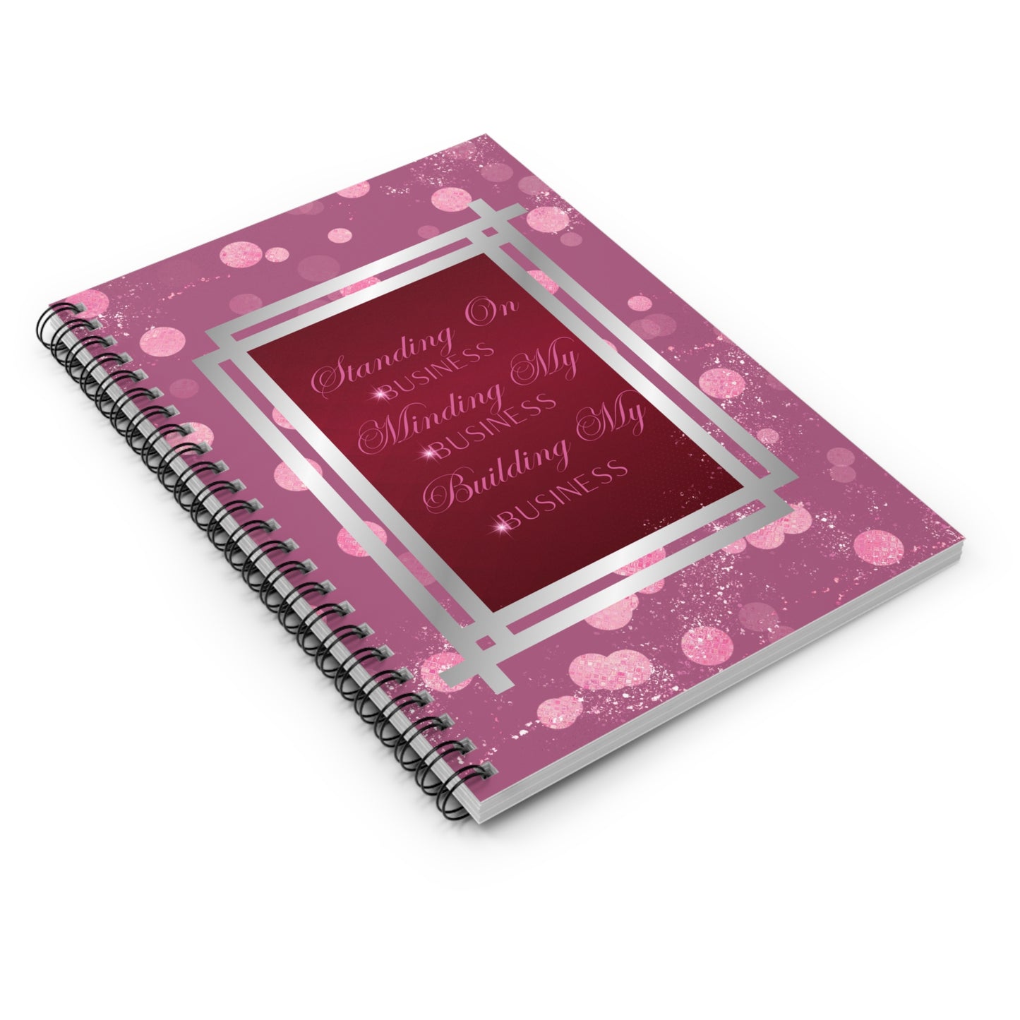 Business Spiral Notebook - Ruled Line