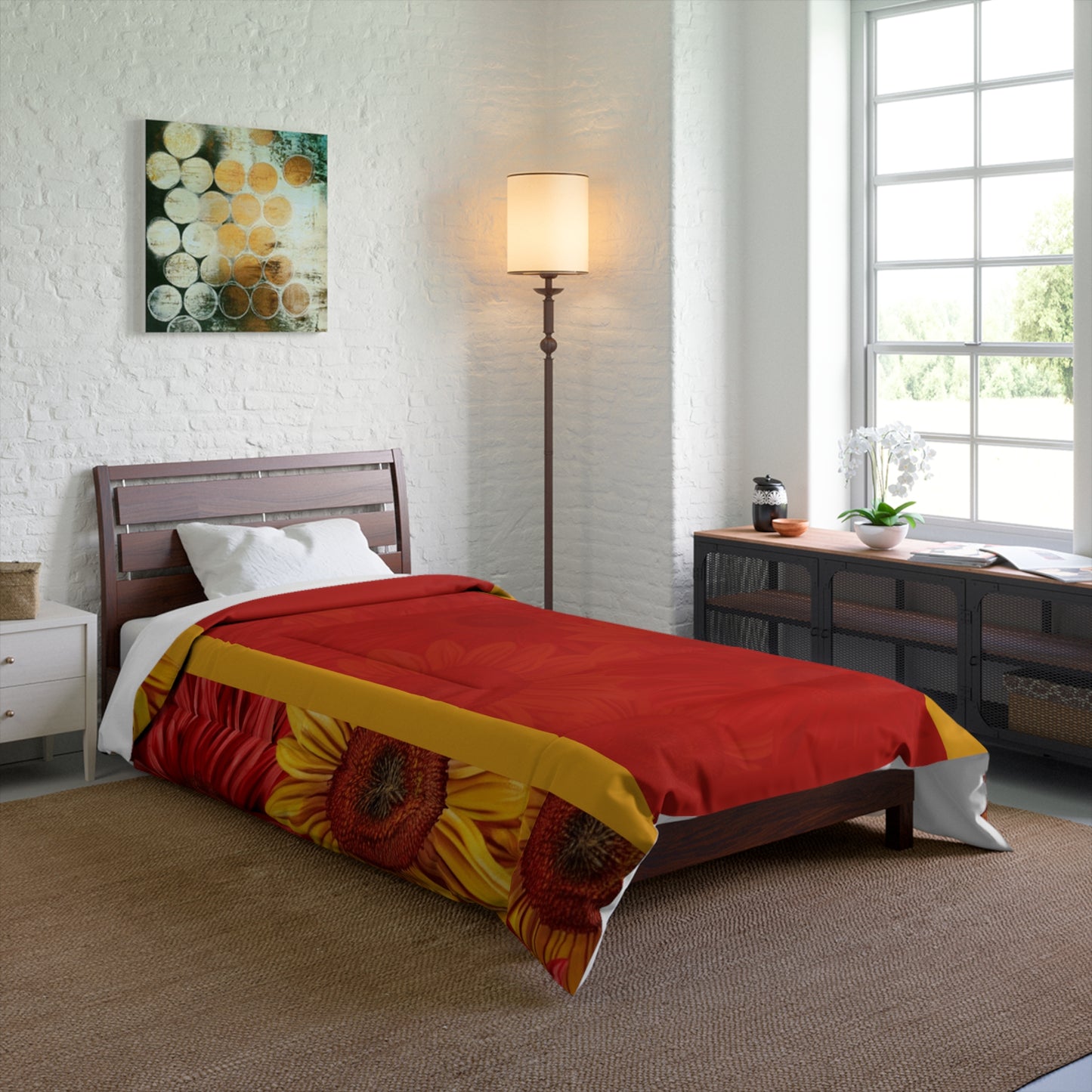 Crimson Gold Comforter