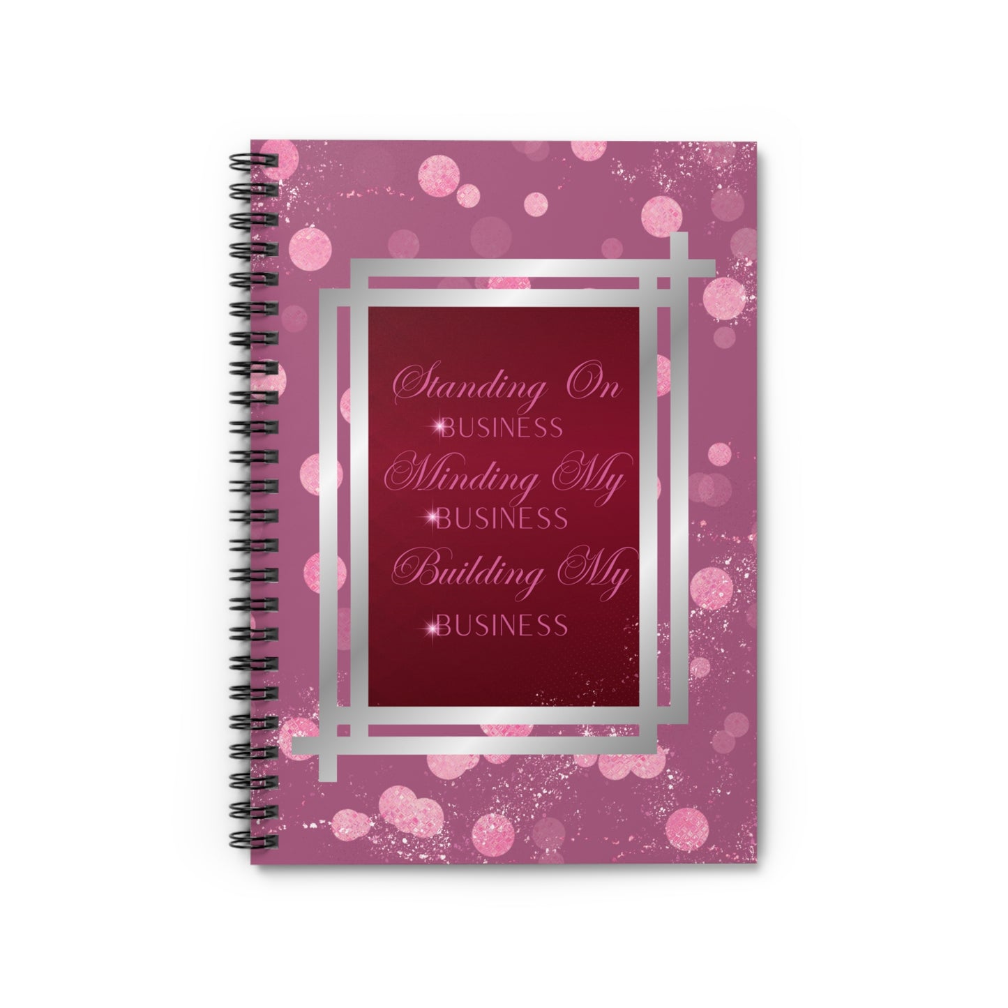 Business Spiral Notebook - Ruled Line