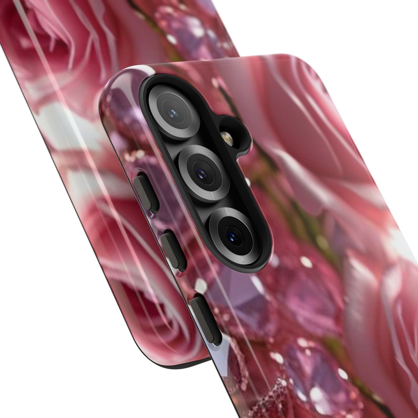 Pink Diamonds & Petals Tough Cases