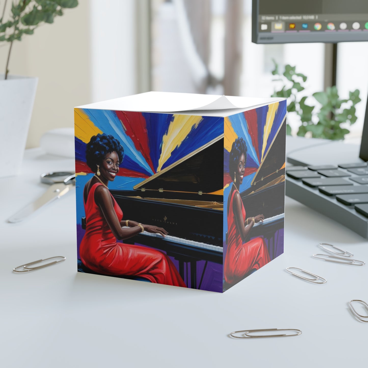 Jazz Serenade Note Cube