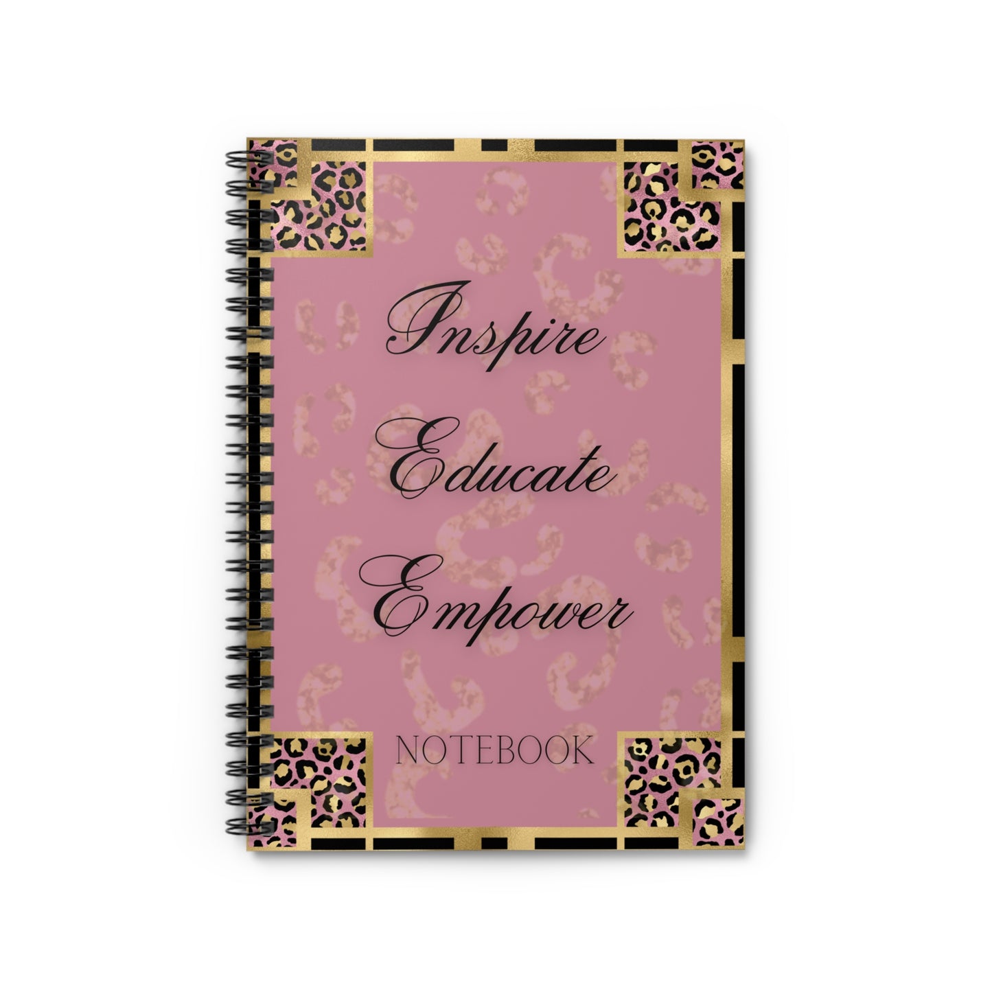 Inspire & Educate Spiral Notebook - Ruled Line