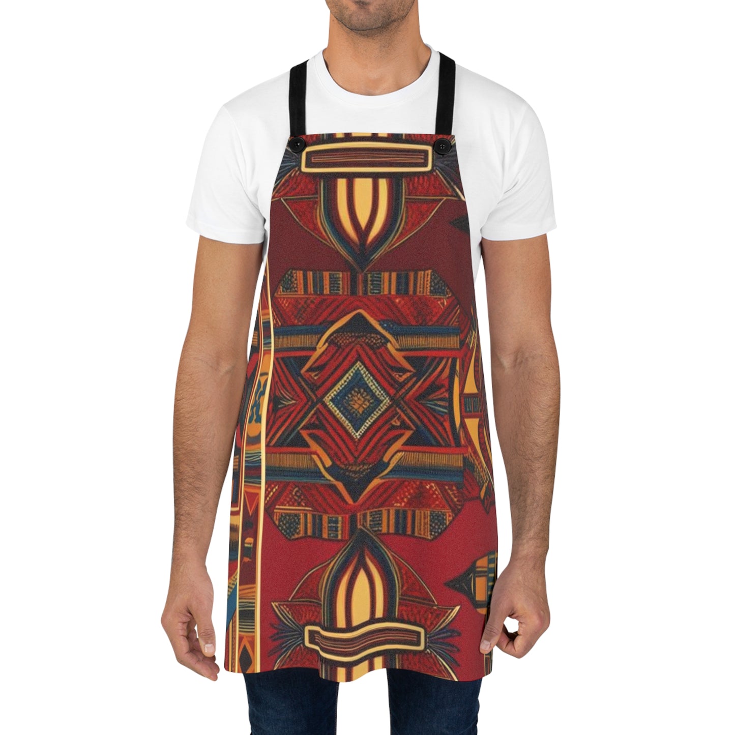 African Canvas 1 Apron (AOP)