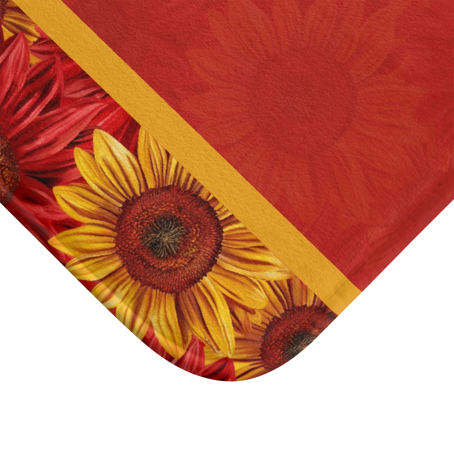 Crimson Gold Bath Mat