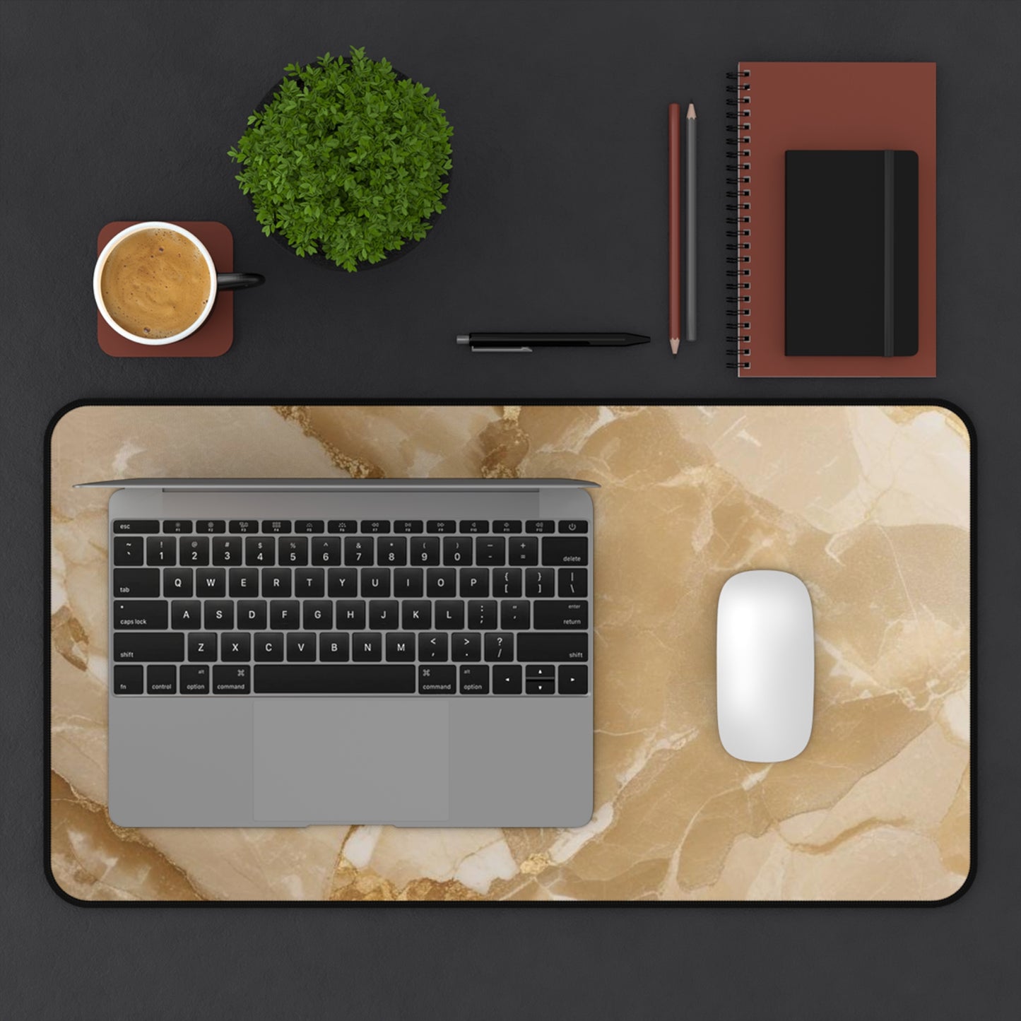 Marble Mirage Desk Mat
