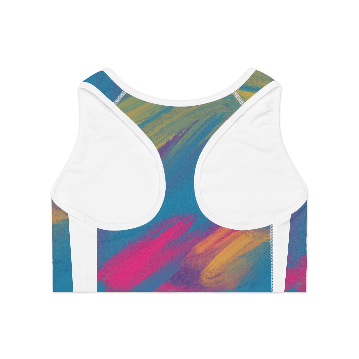 Color Splash Sports Bra (AOP)