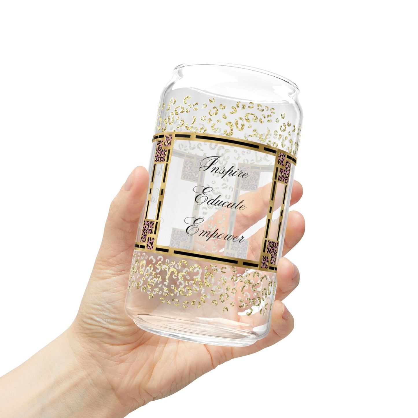 Inspire & Educate Sipper Glass, 16oz