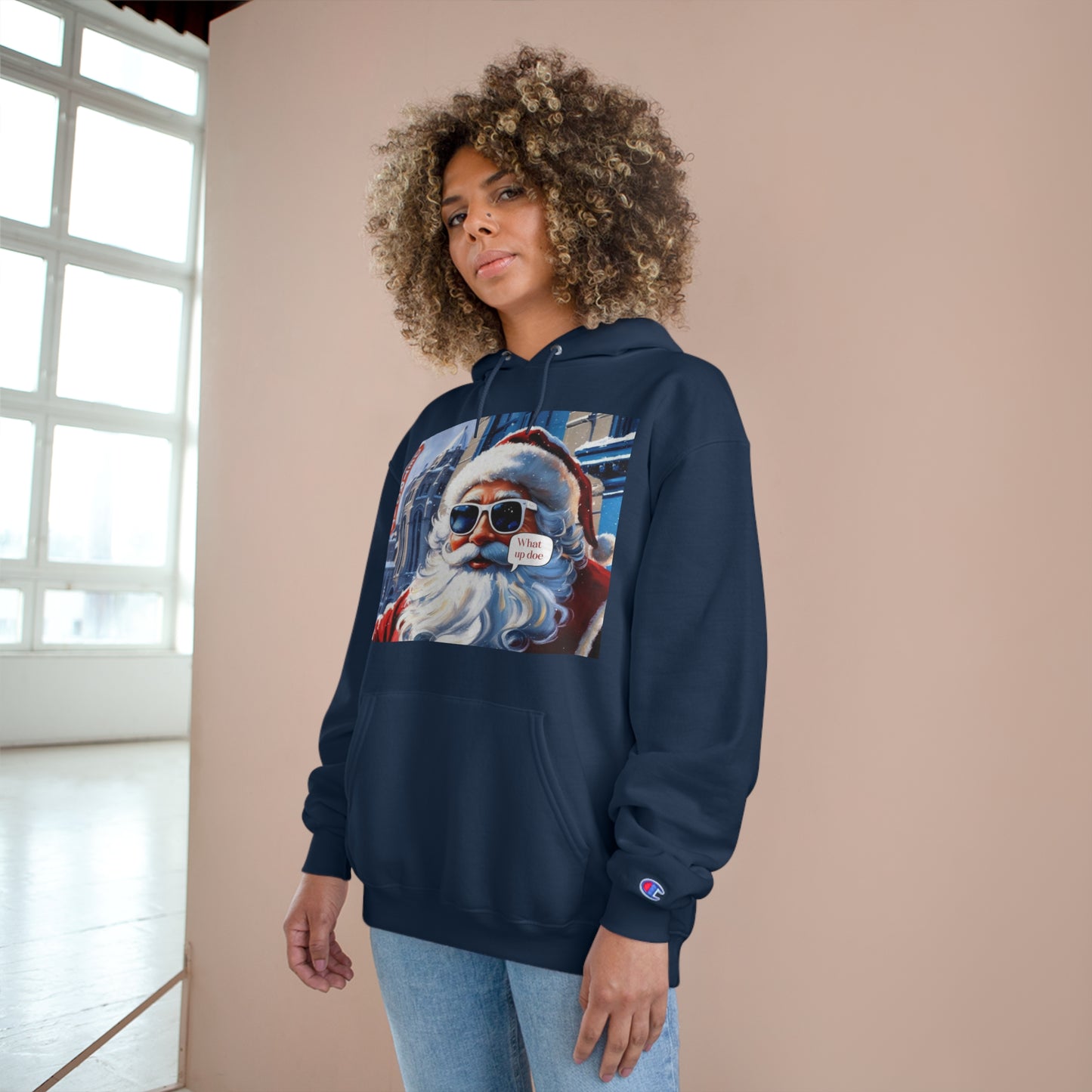 Motor City Santa Champion Hoodie