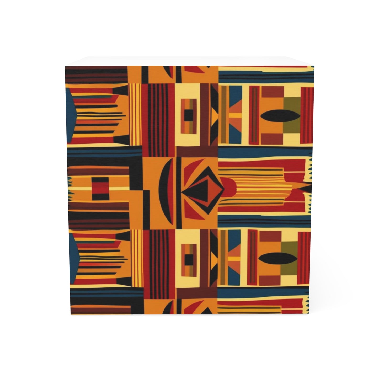 African Canvas 2 Note Cube