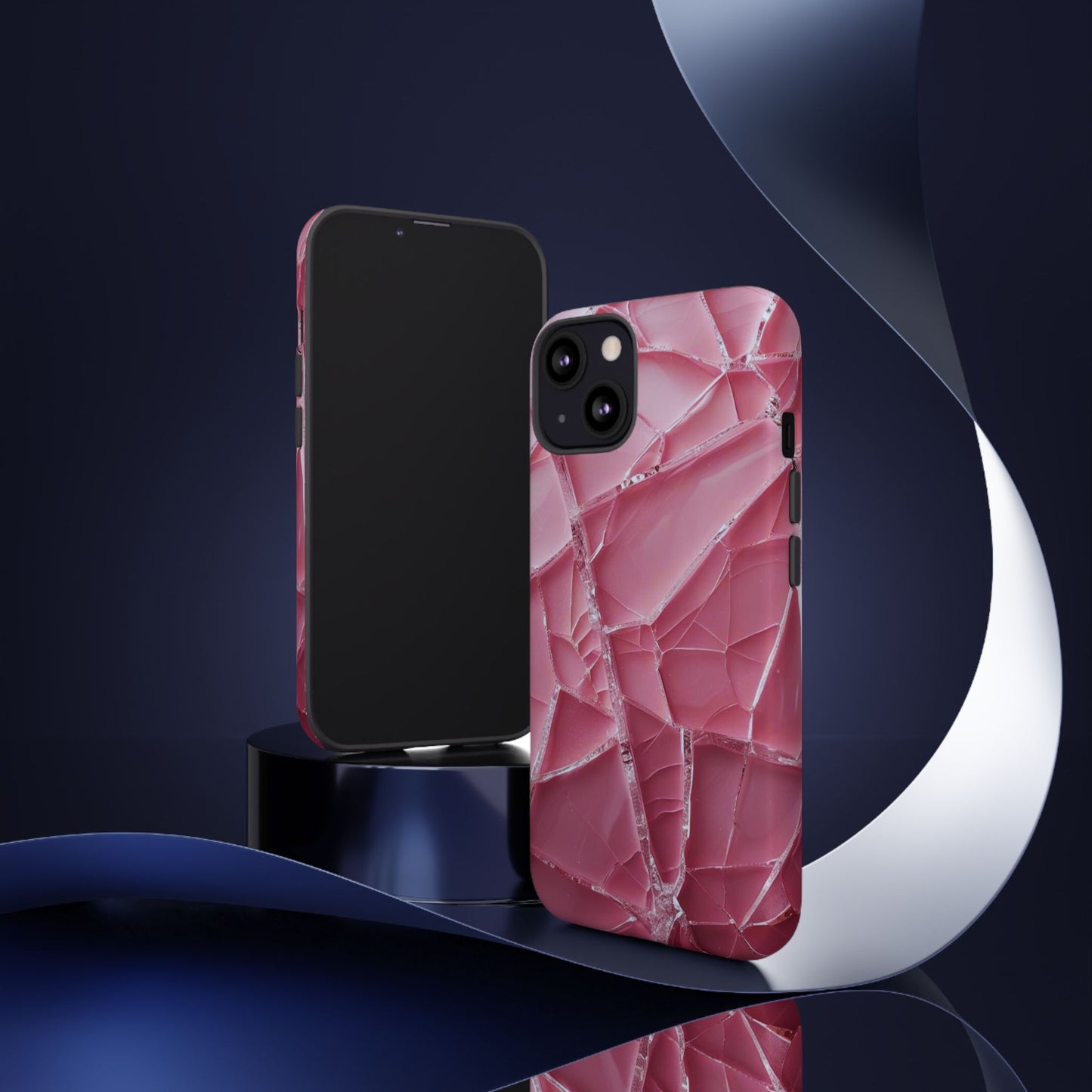 Crack'd (Pink) Tough Cases