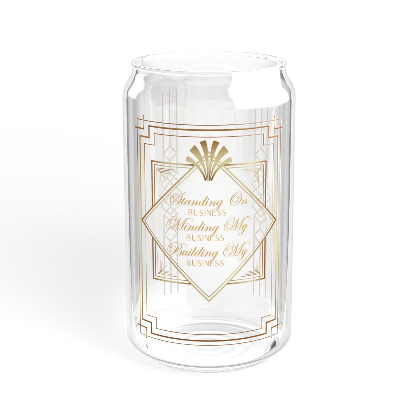 Business 2 Sipper Glass, 16oz