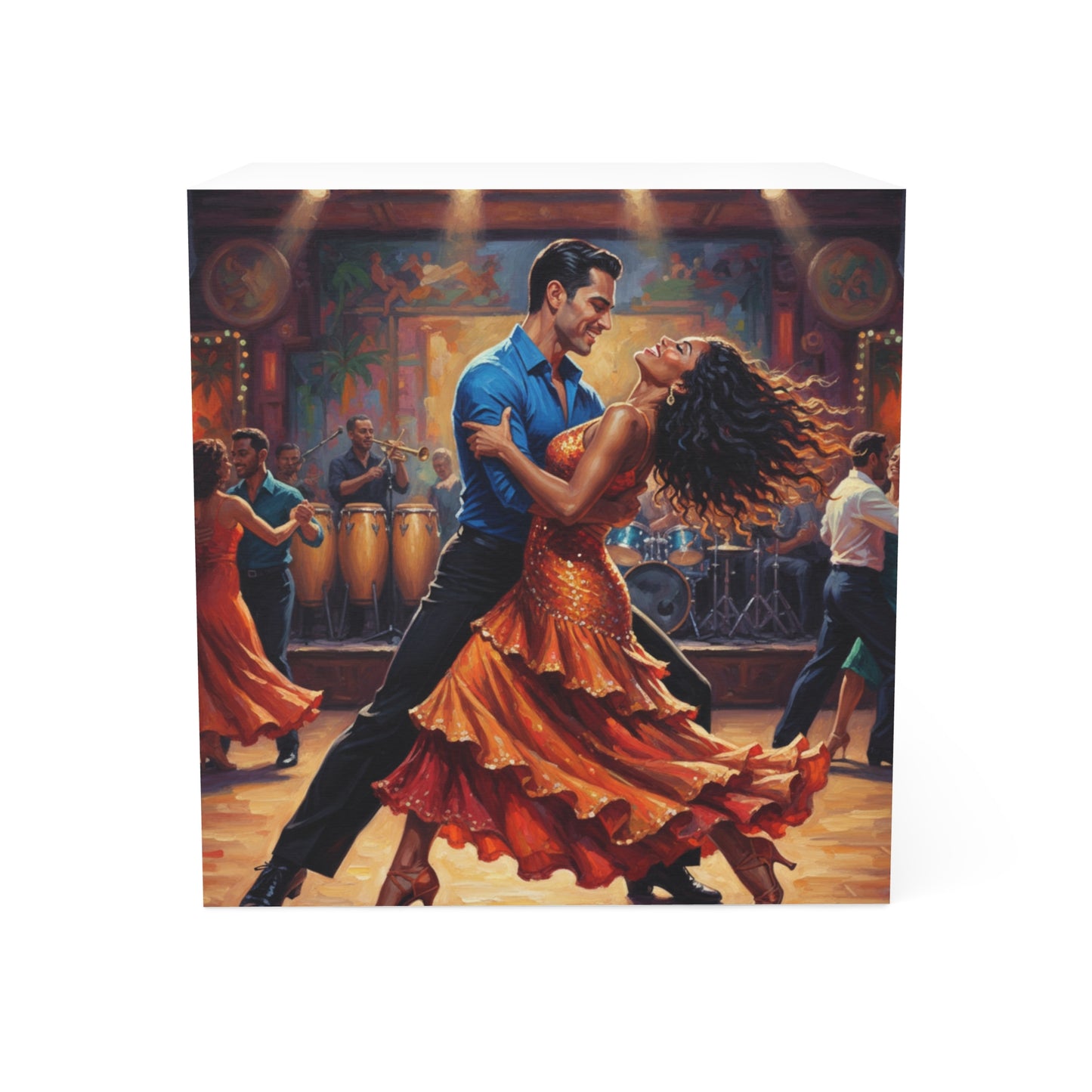 The Rhythm & Soul of Salsa Note Cube