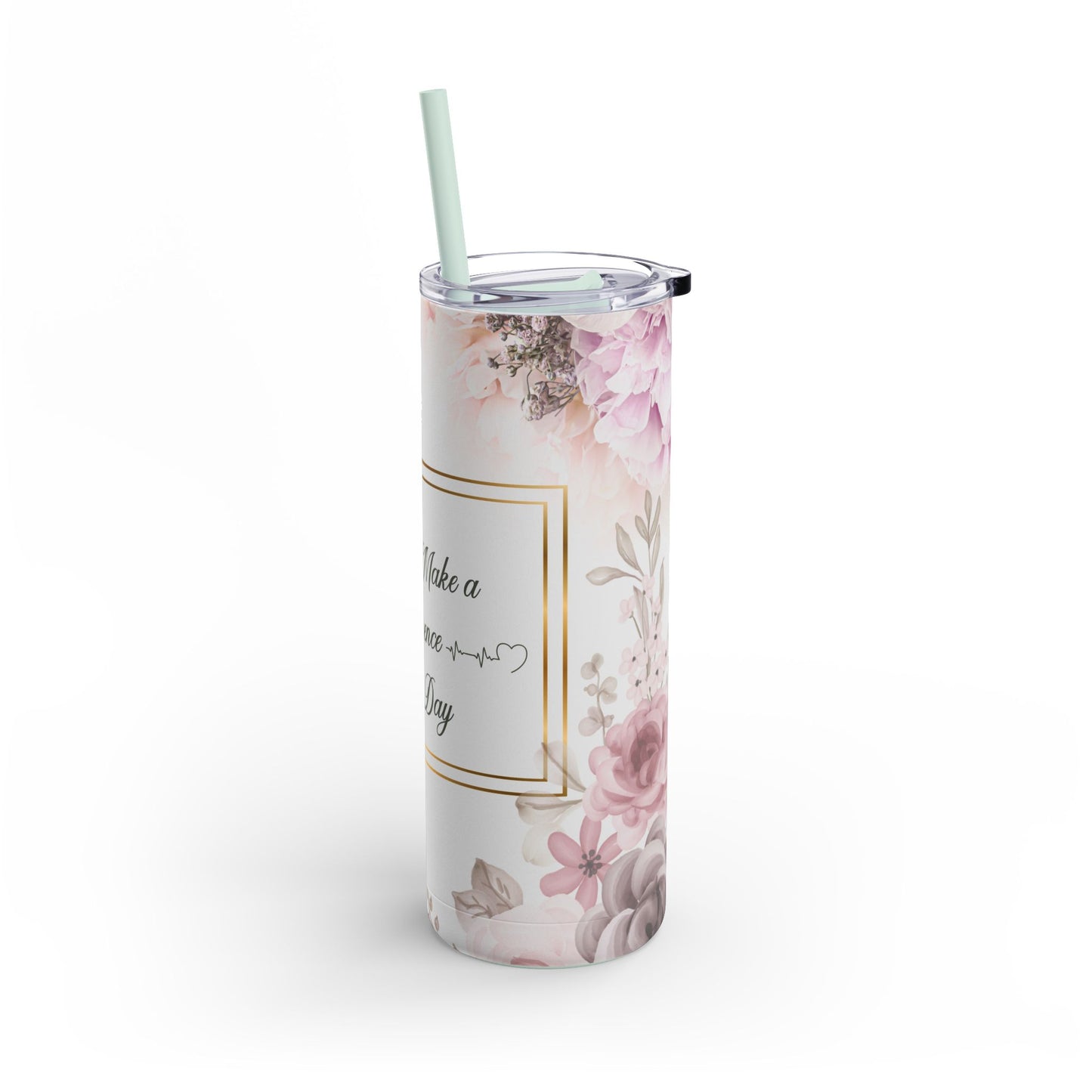 Nurses Make a Difference Maars Maker Skinny Matte Tumbler, 20oz