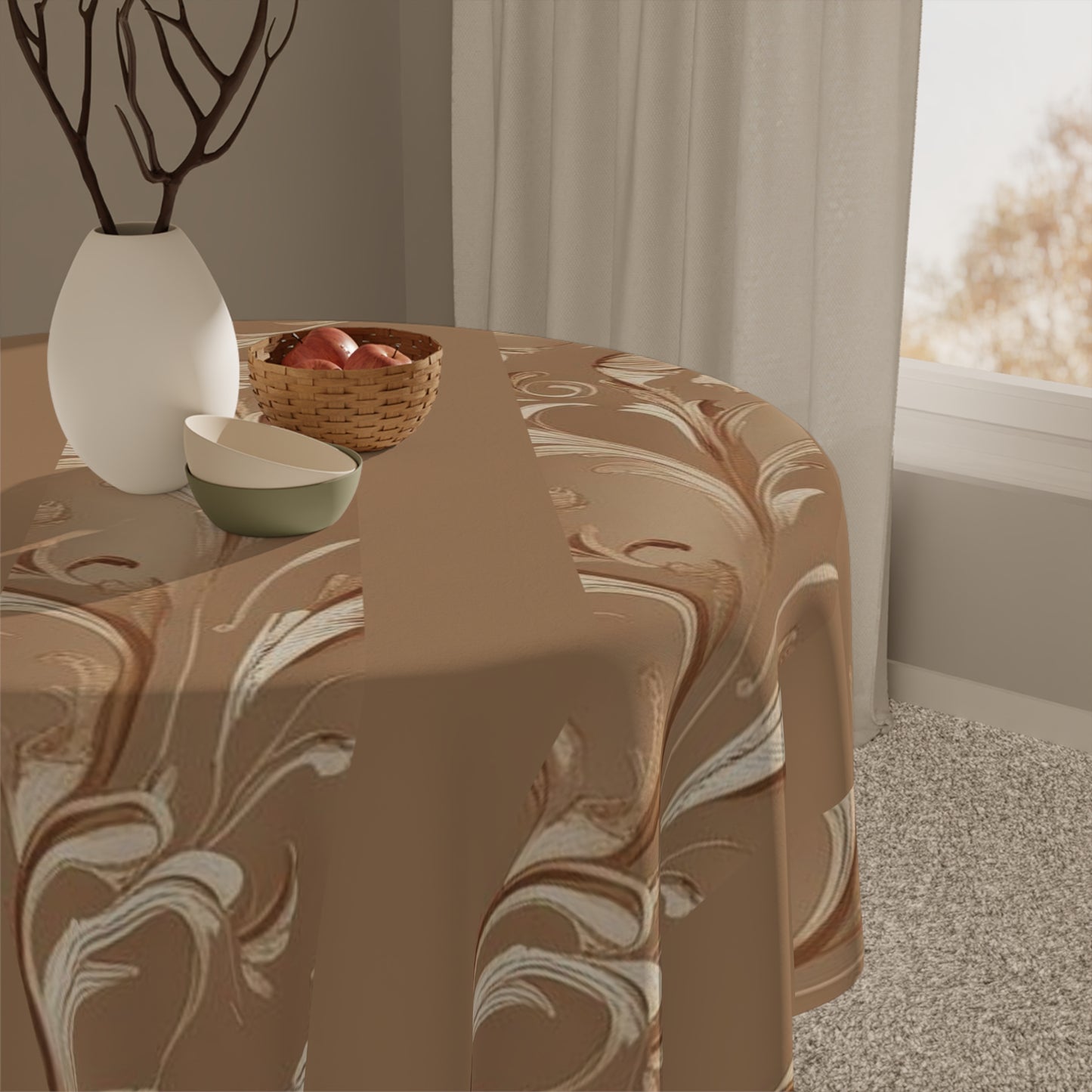 Mocha Bliss Tablecloth