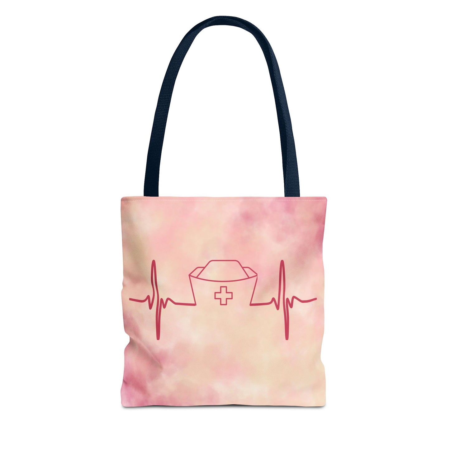 Nurse Heartbeat Tote Bag (AOP)