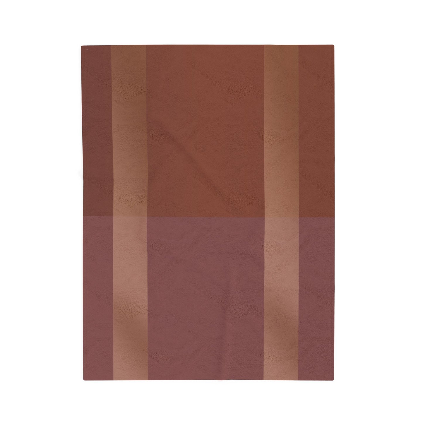 Down to Earth Tone Velveteen Plush Blanket