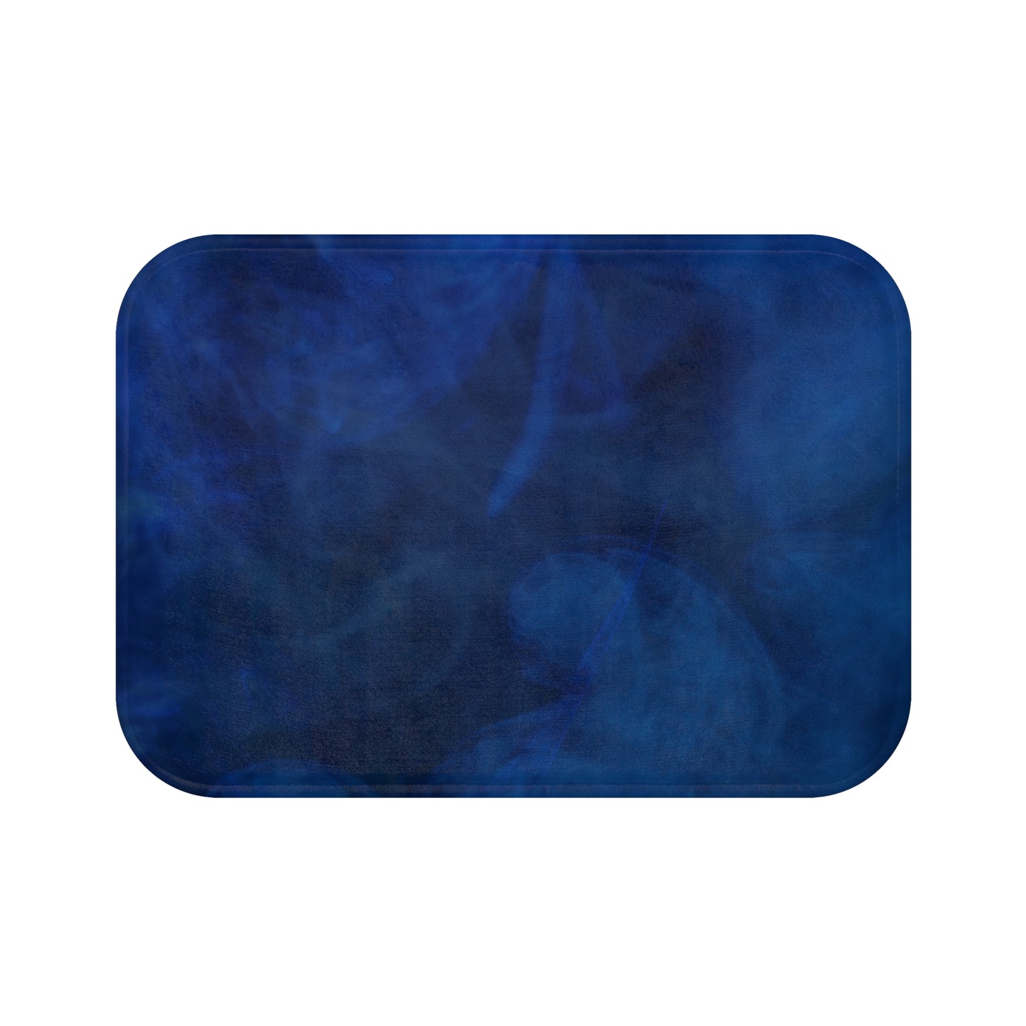 A Kind of Smoky Blue Bath Mat