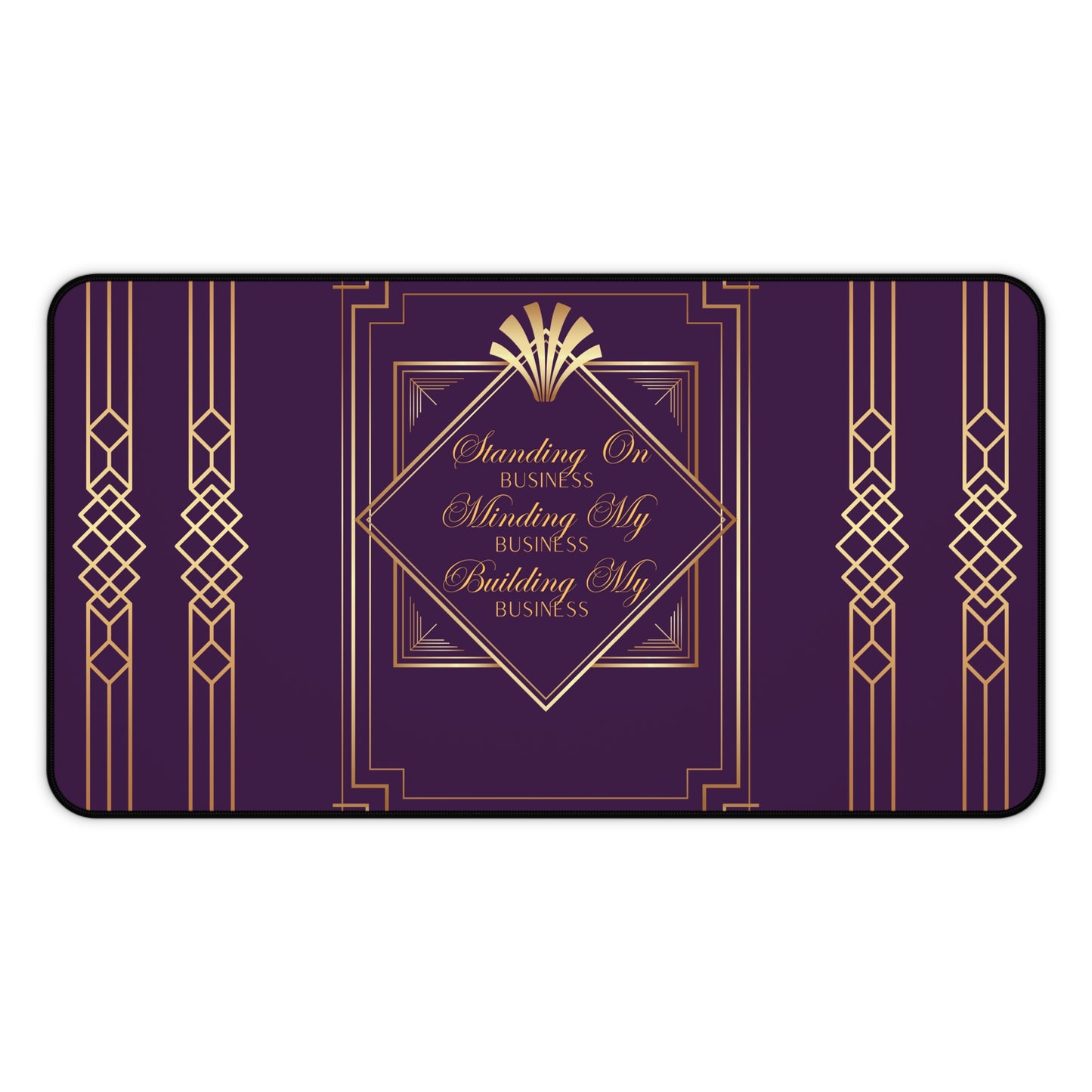 Business 2 (Purple) Desk Mat