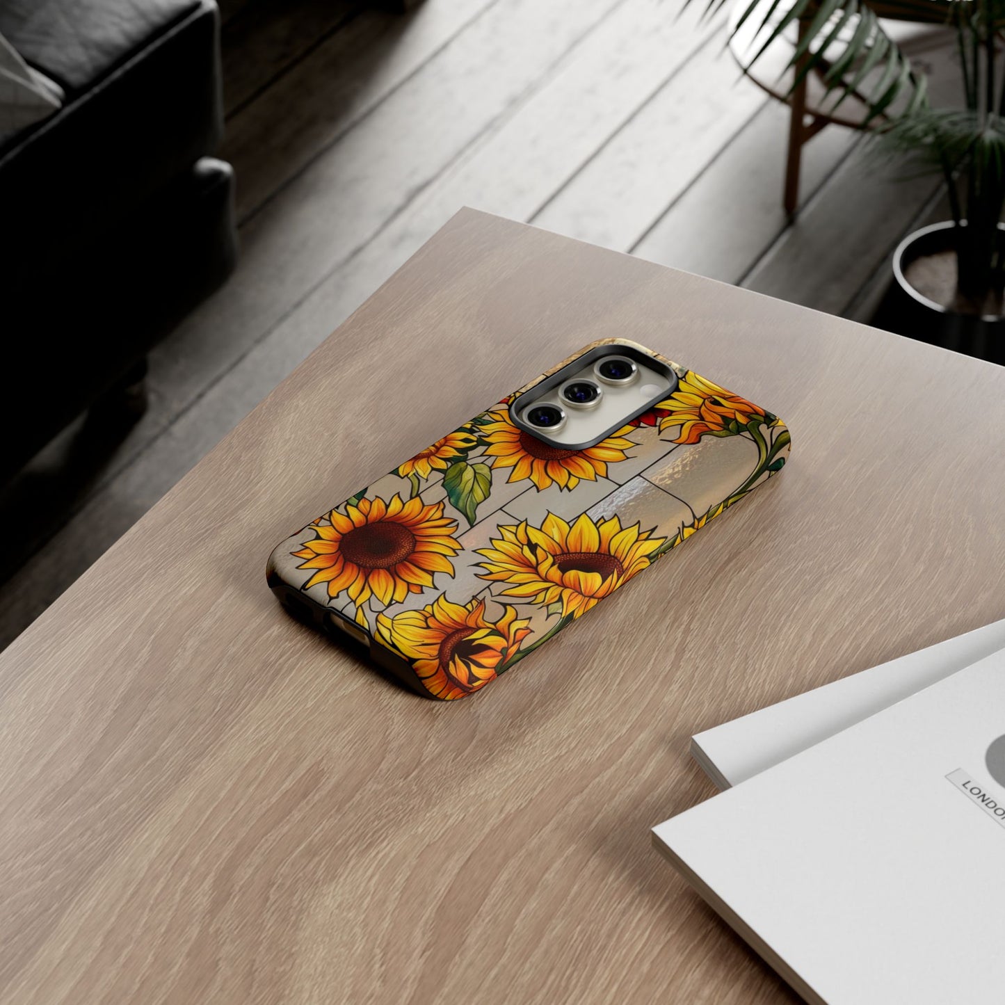 Rustic Sunflower Tough Cases