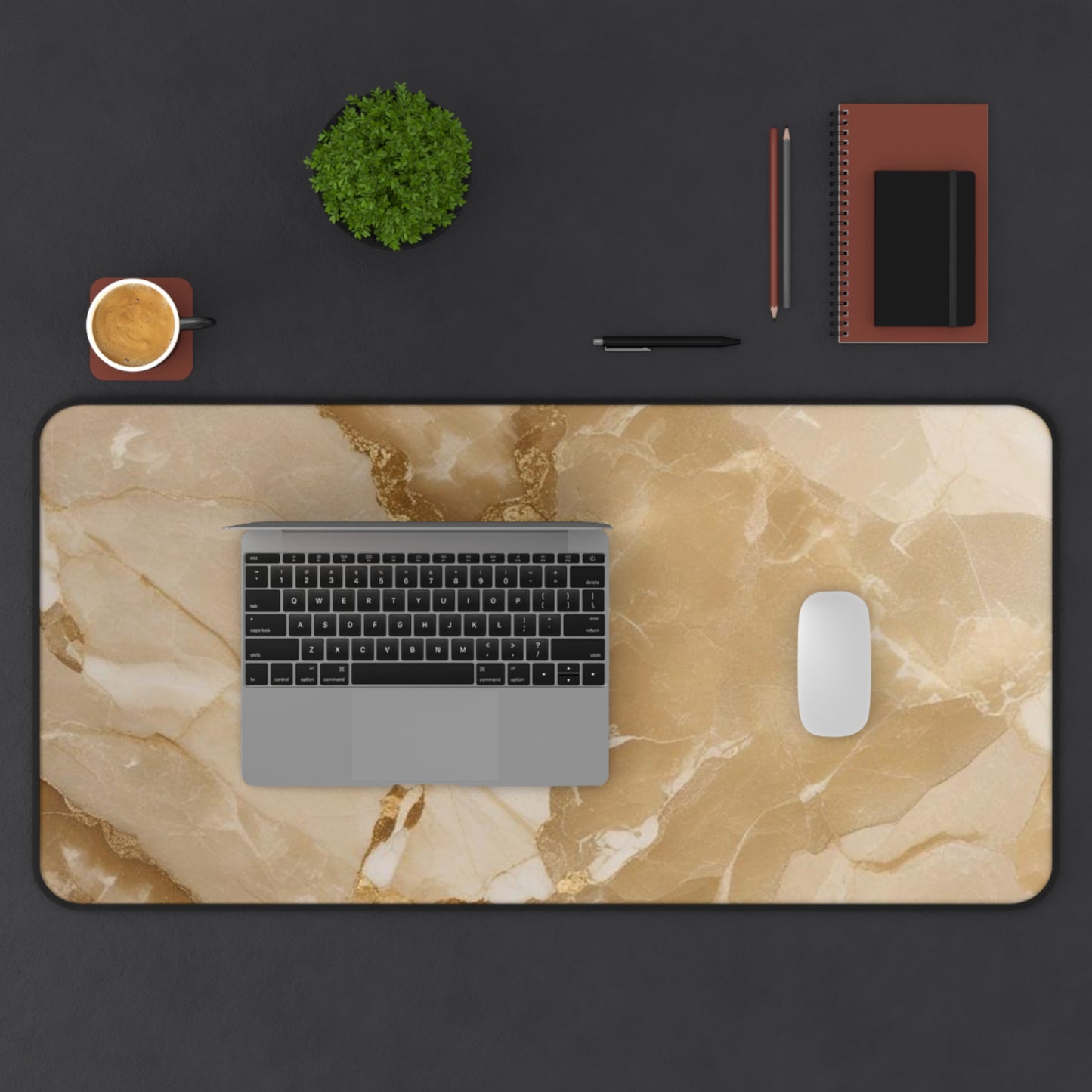 Marble Mirage Desk Mat