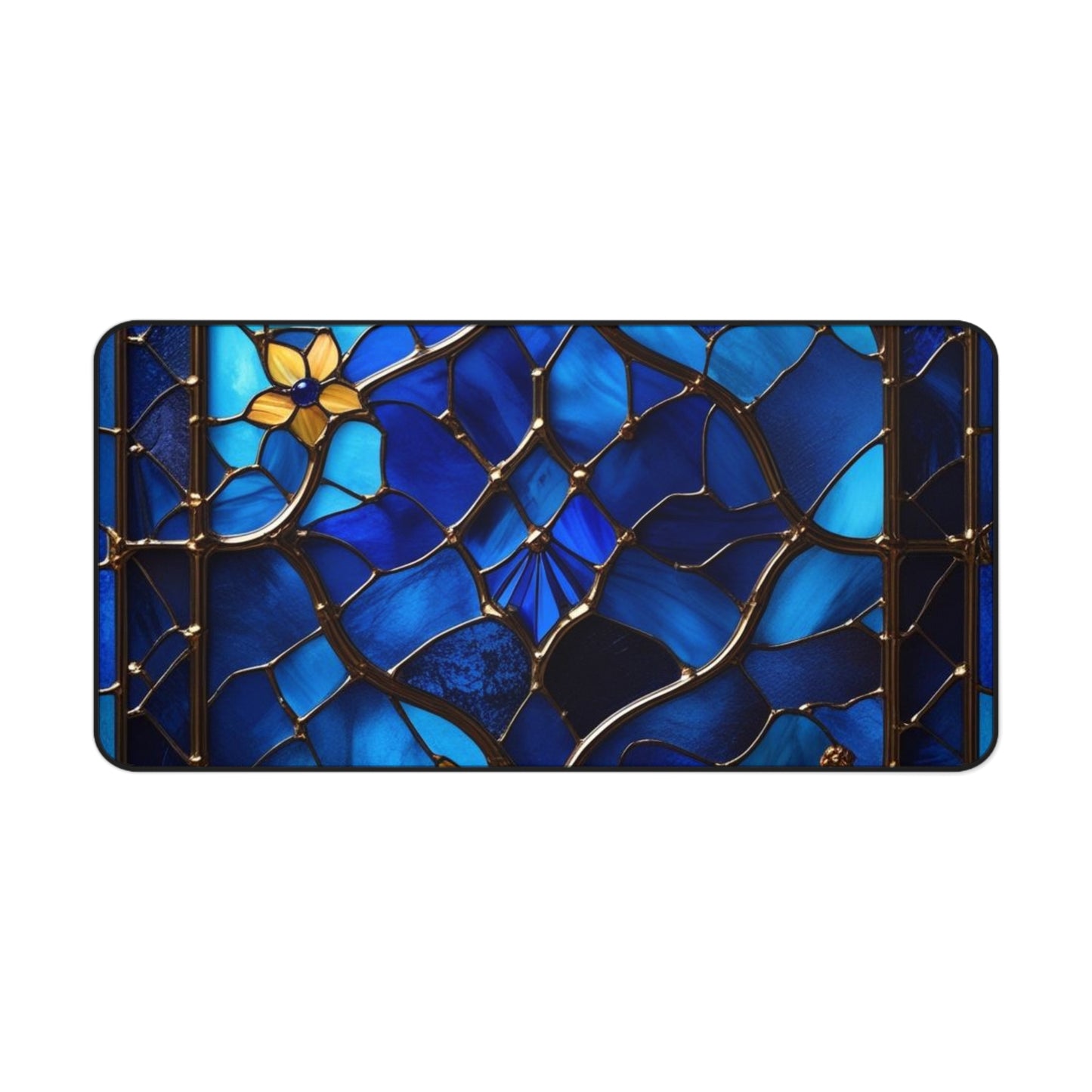 Sapphire Radiance Desk Mat