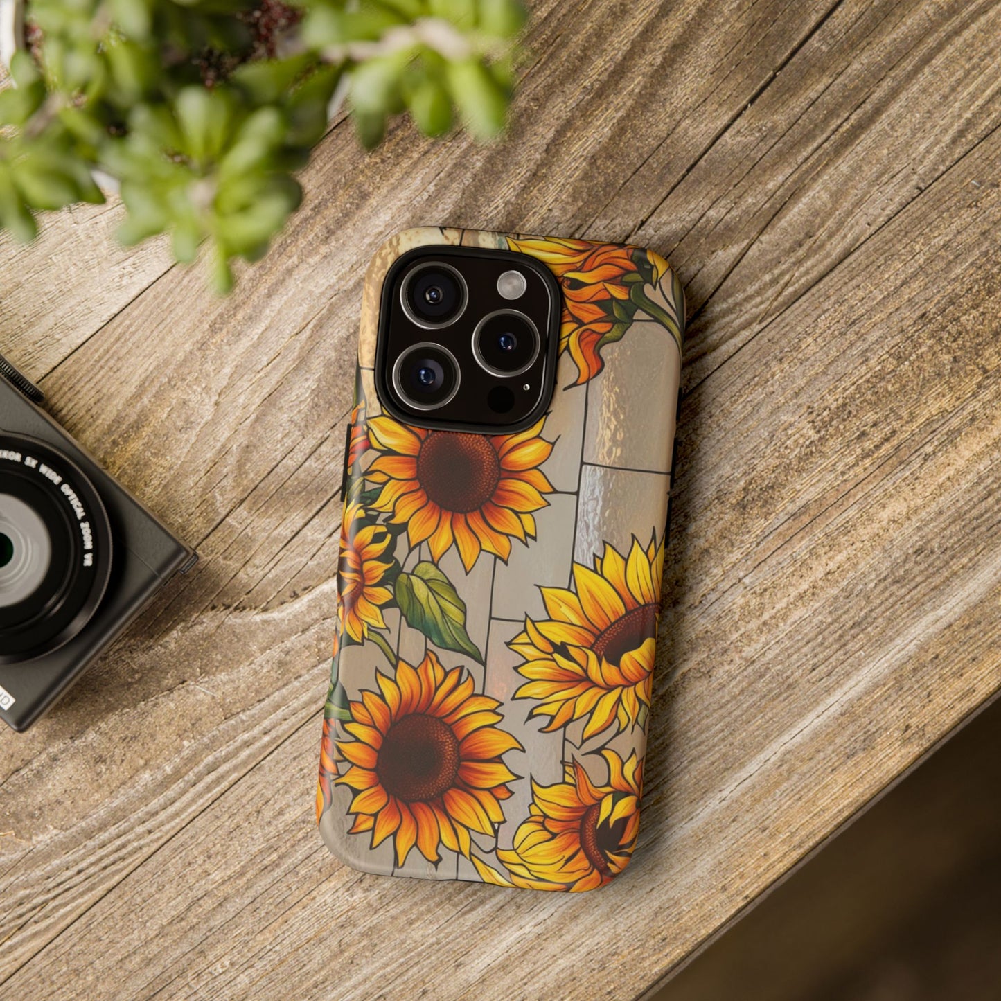 Rustic Sunflower Tough Cases