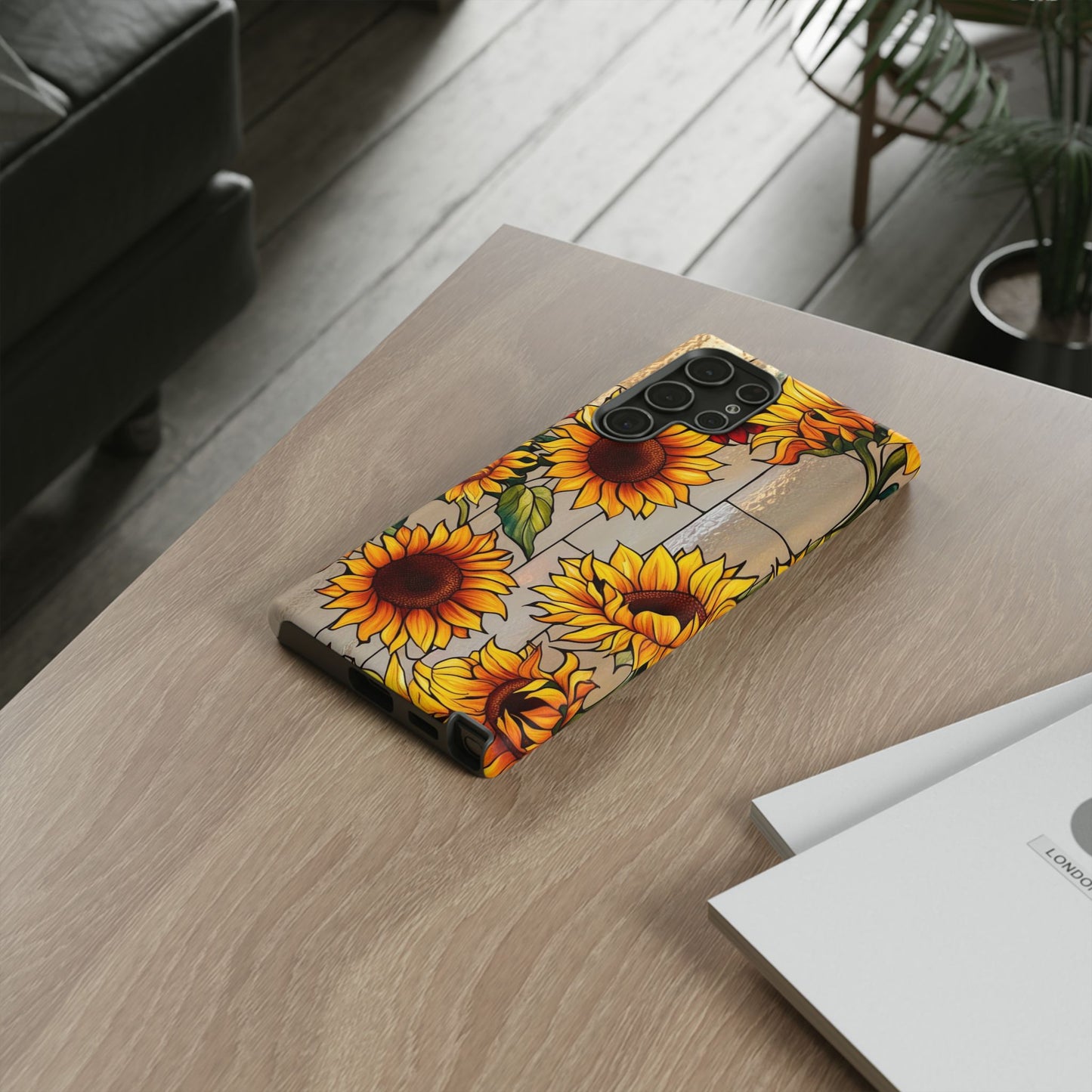 Rustic Sunflower Tough Cases