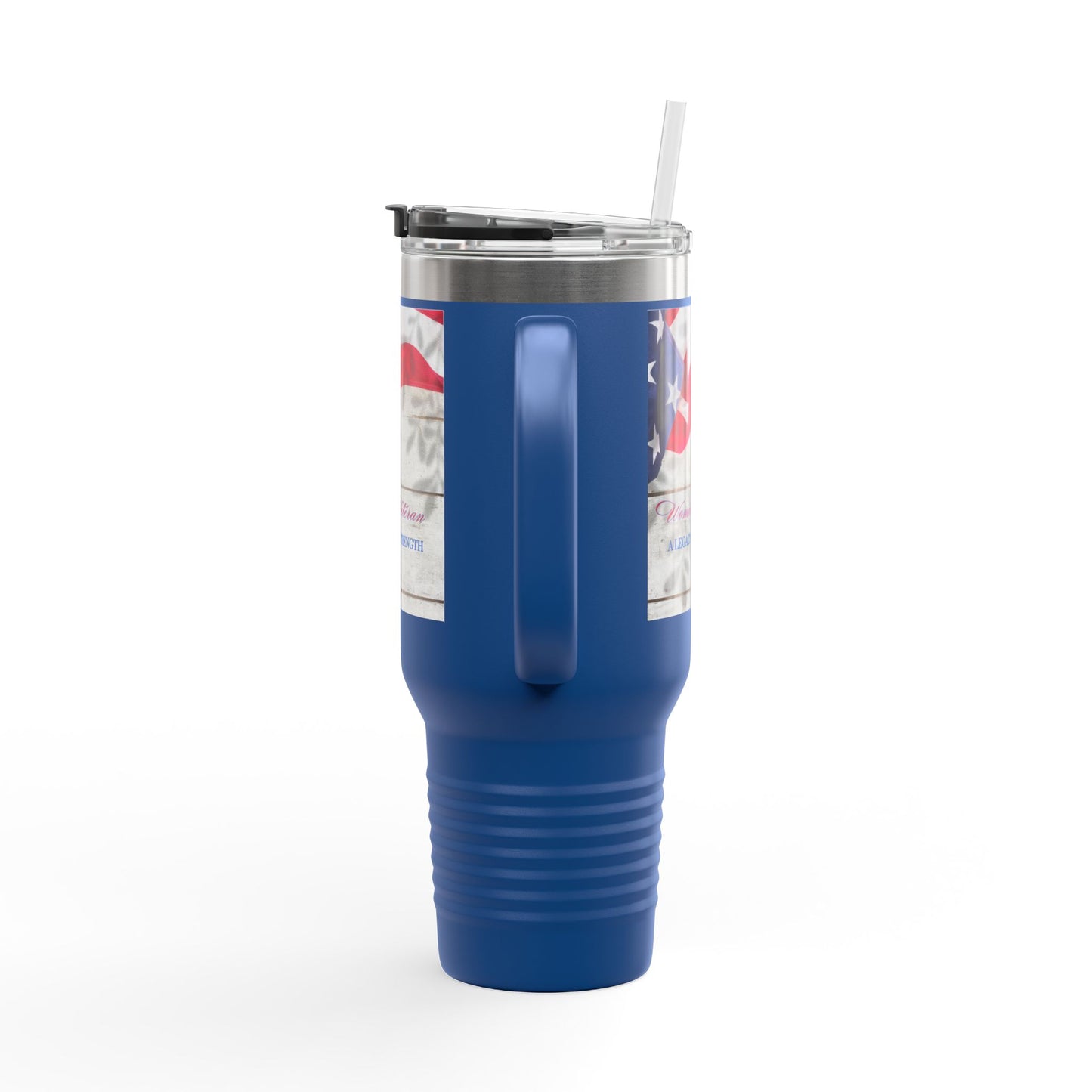 Woman Veteran...Insulated Travel Mug, 40oz