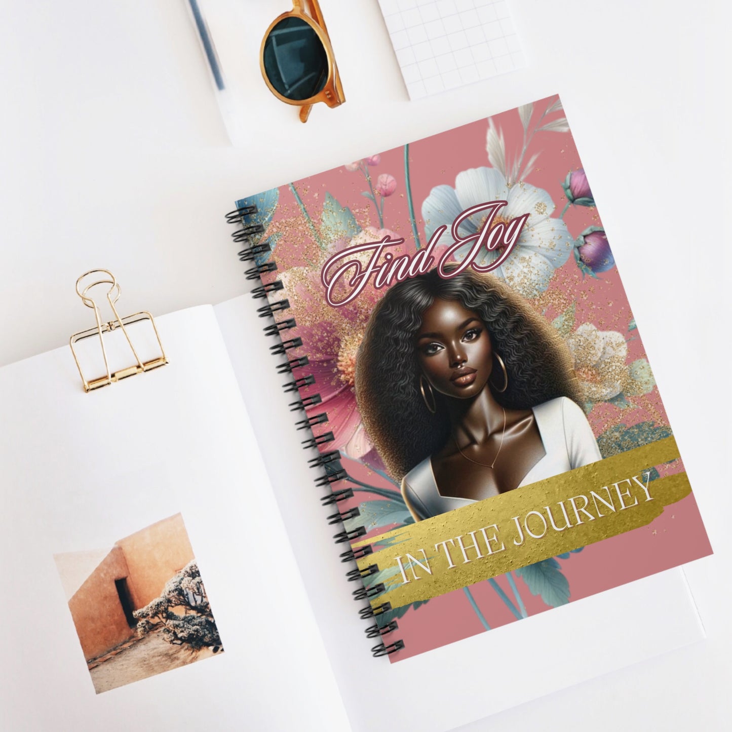 Find Joy 2 Spiral Notebook - Ruled Line