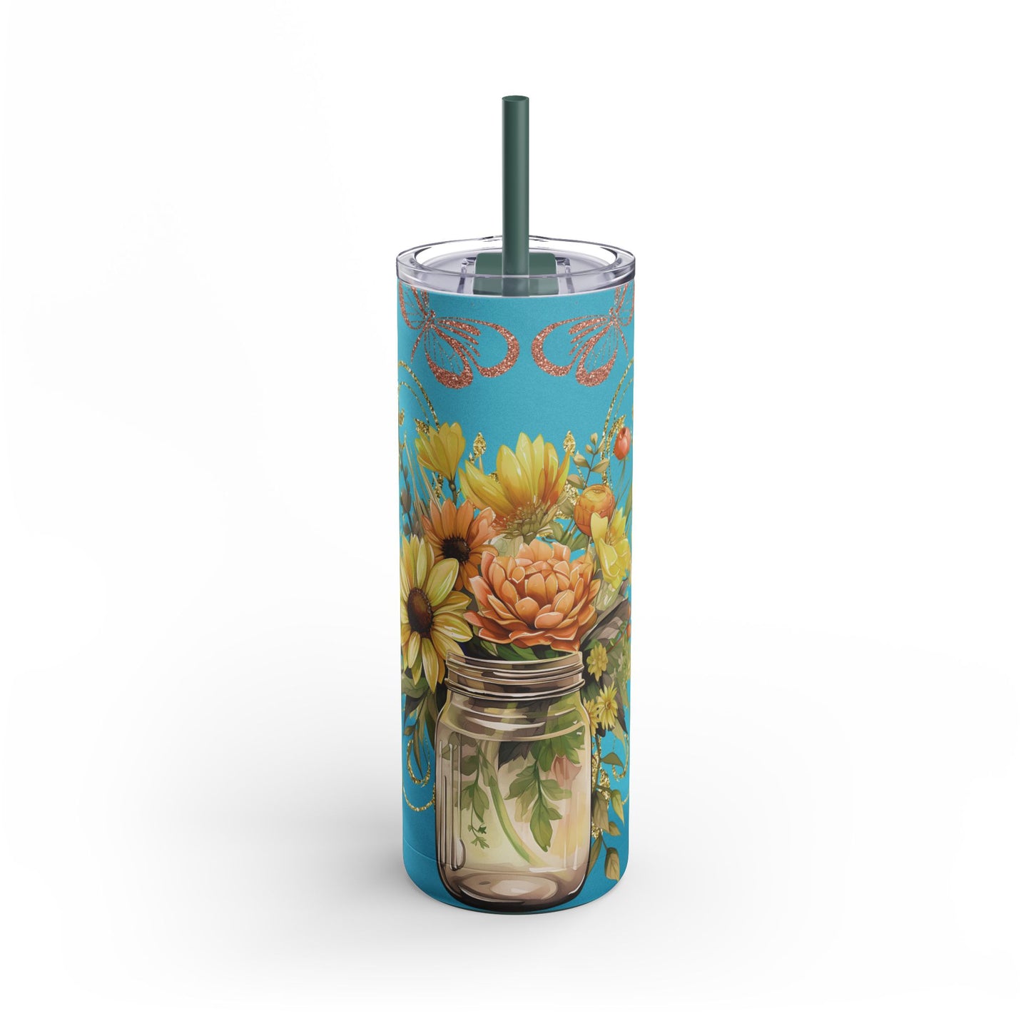 In Bloom Maars Maker Skinny Matte Tumbler, 20oz