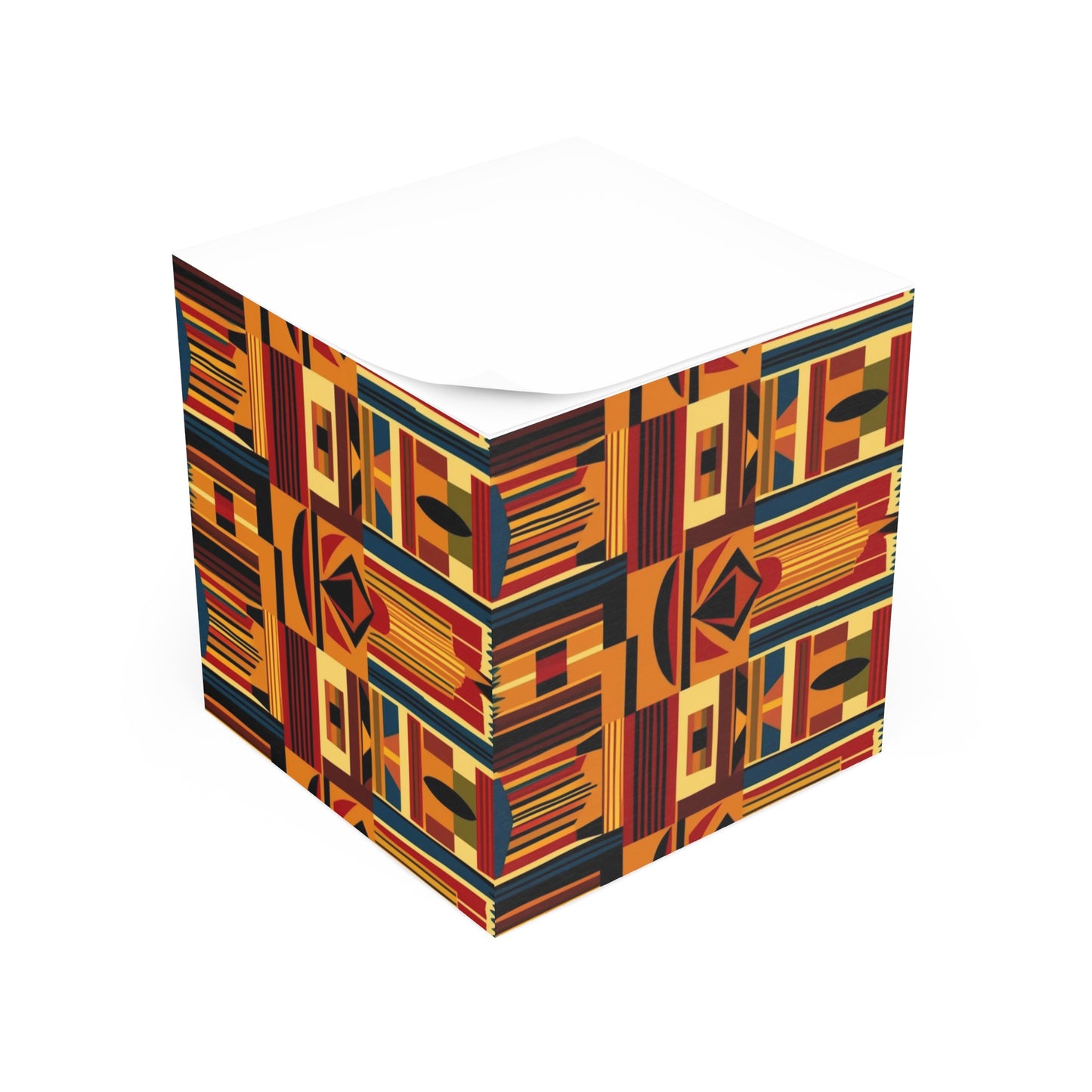African Canvas 2 Note Cube