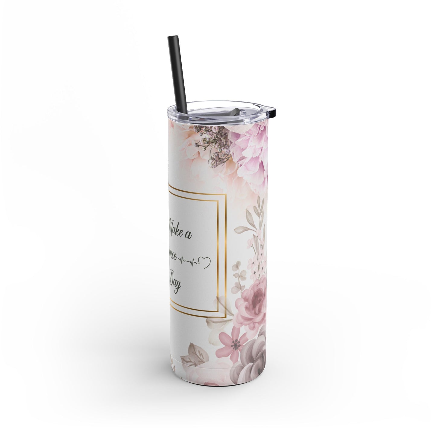 Nurses Make a Difference Maars Maker Skinny Matte Tumbler, 20oz