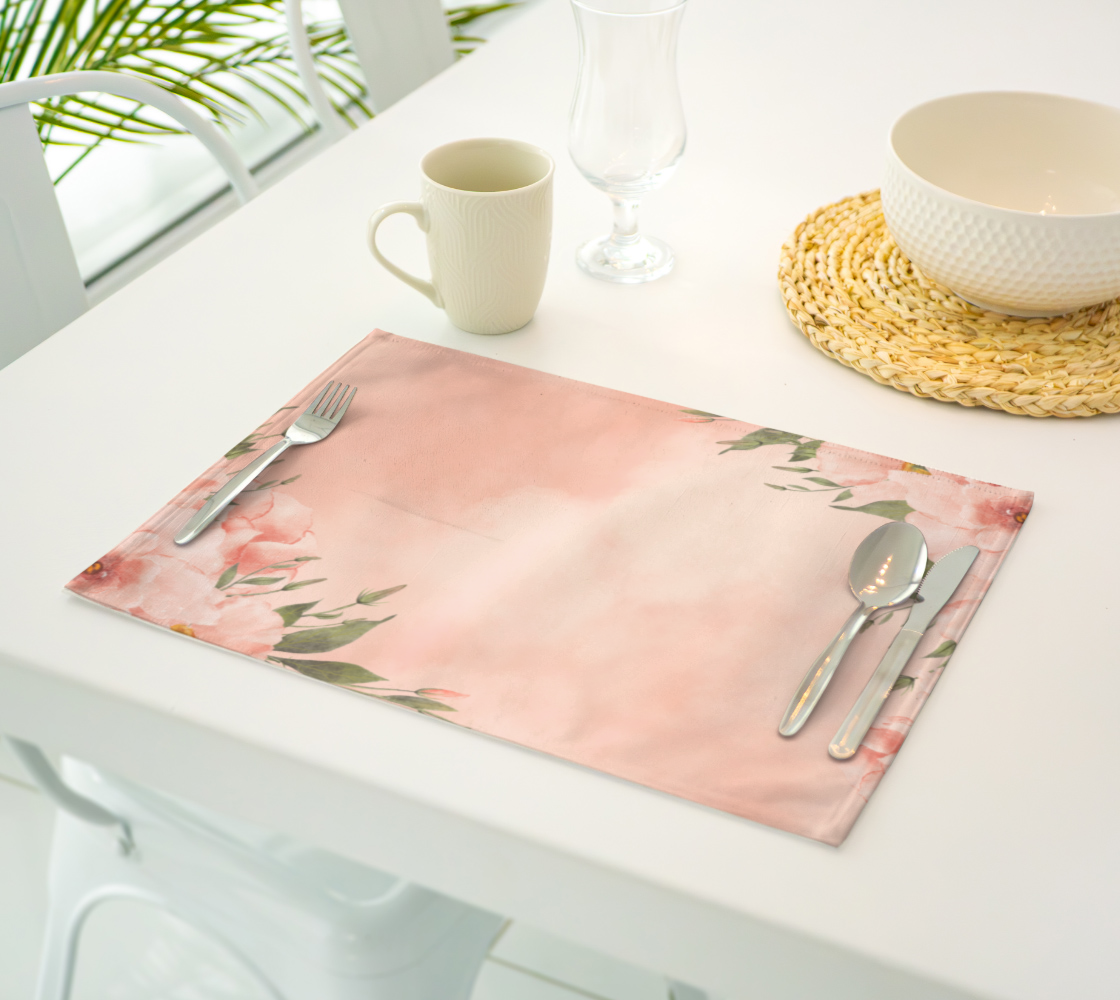 Peachy Keen Placemats