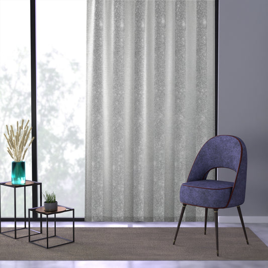 Stardust Gray Sheer Window Curtain