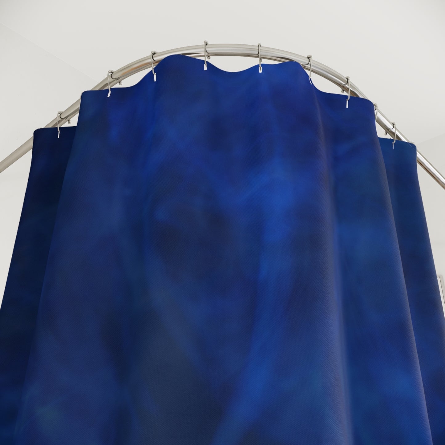 A Kind of Smoky Blue Shower Curtains