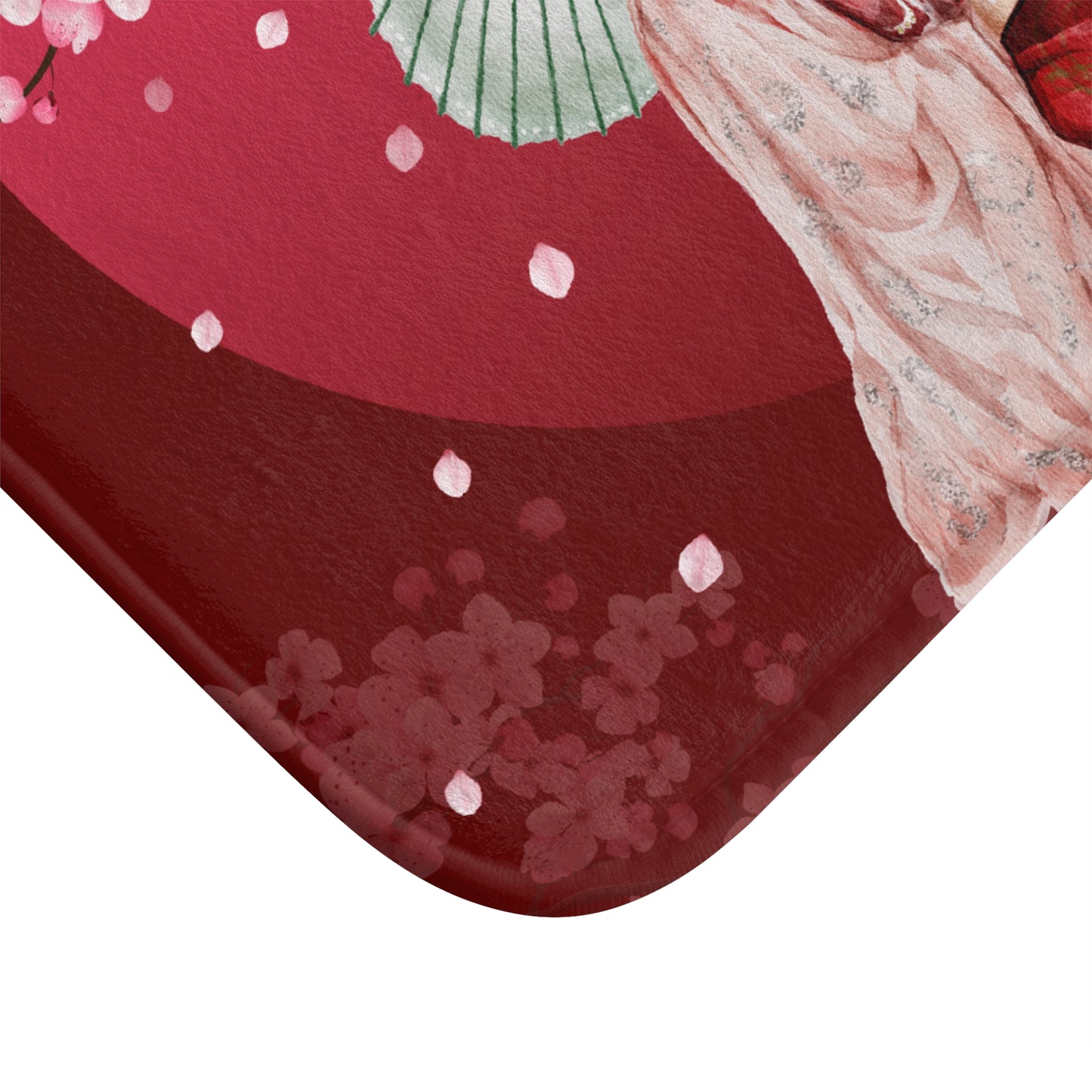 Cherry Blossoms Cherry Moon Bath Mat