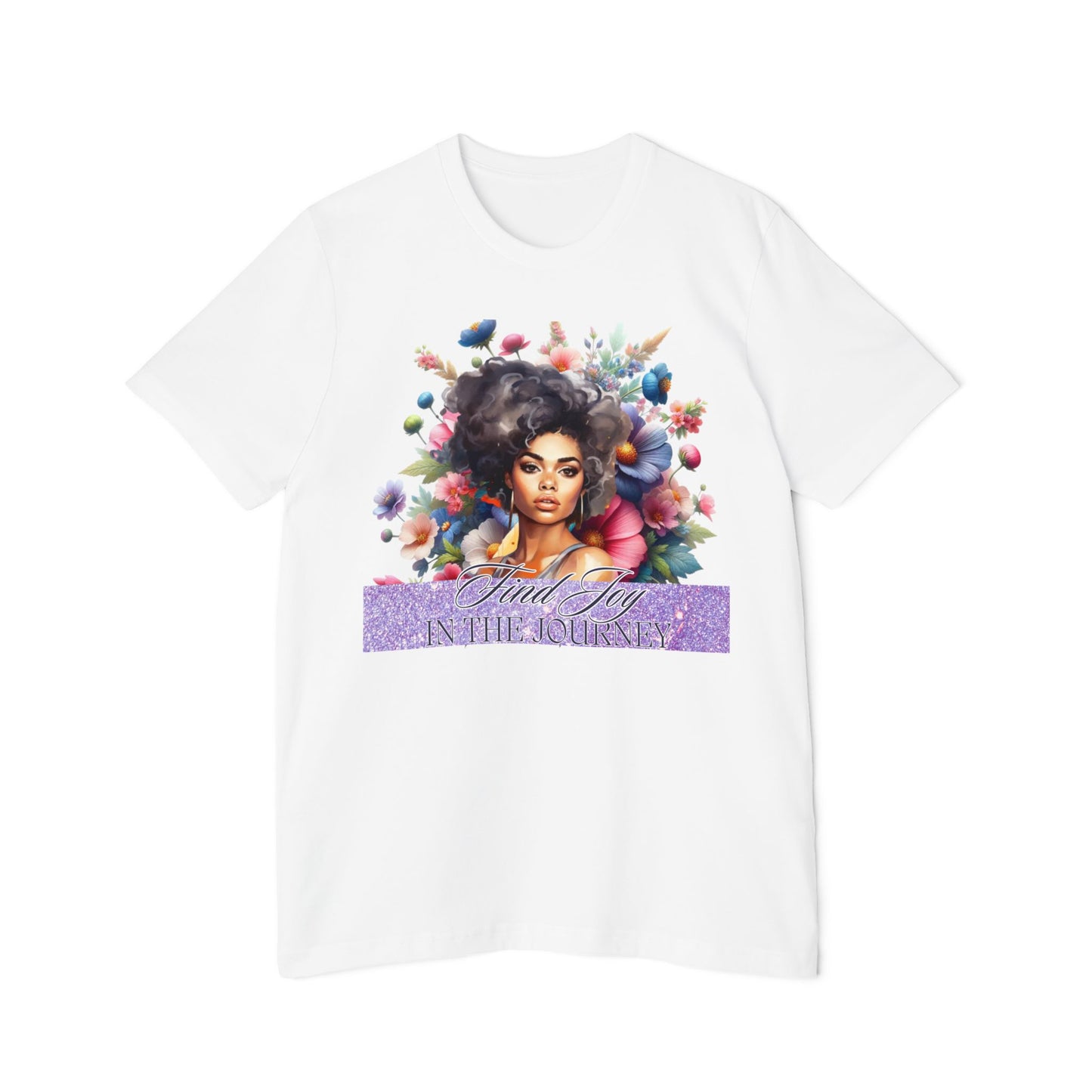 Portrait Graphic T-Shirt — "In The Journey" Inspirational Women’s Tee