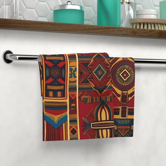 African Canvas 1 Face Towel
