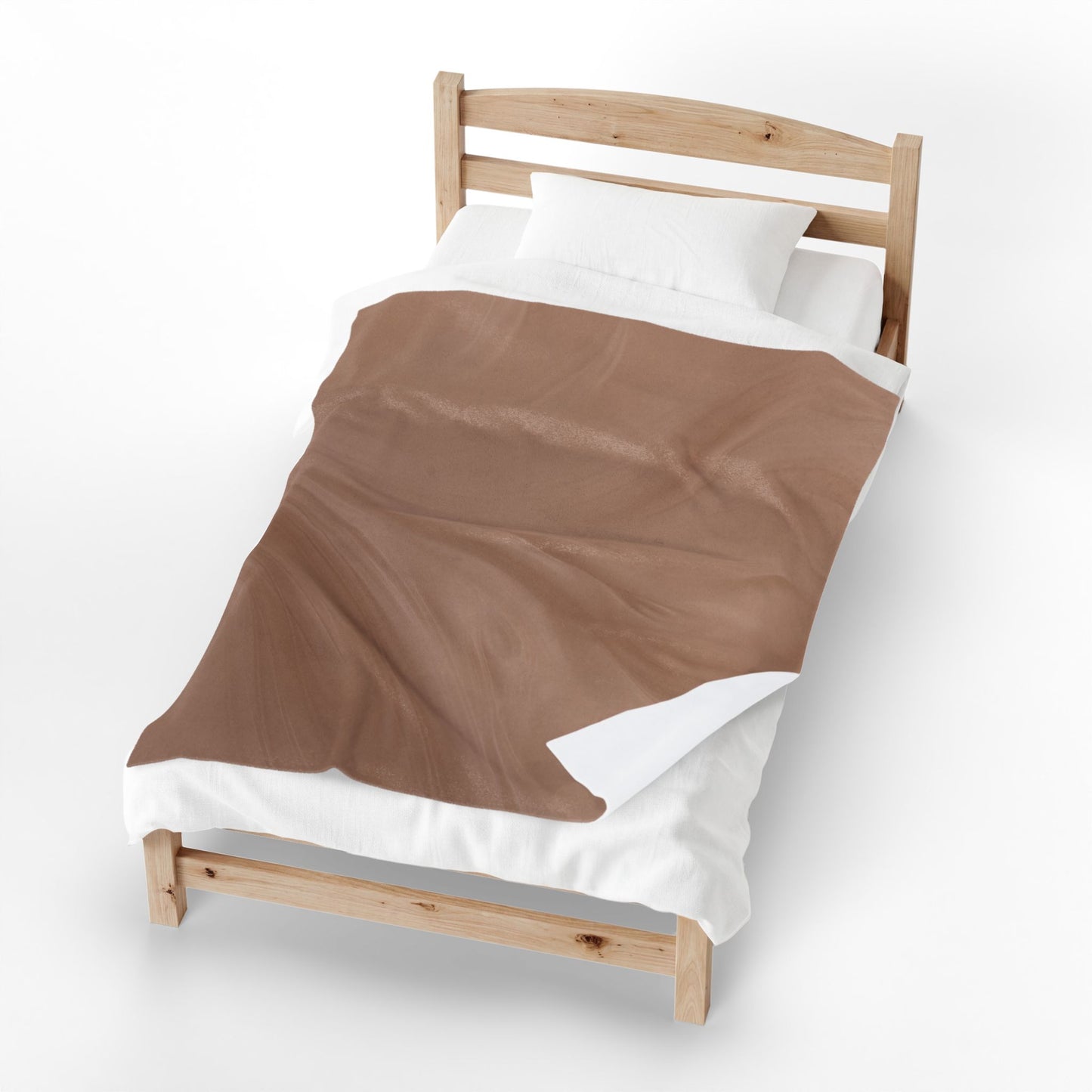 Mocha Bliss Velveteen Plush Blanket