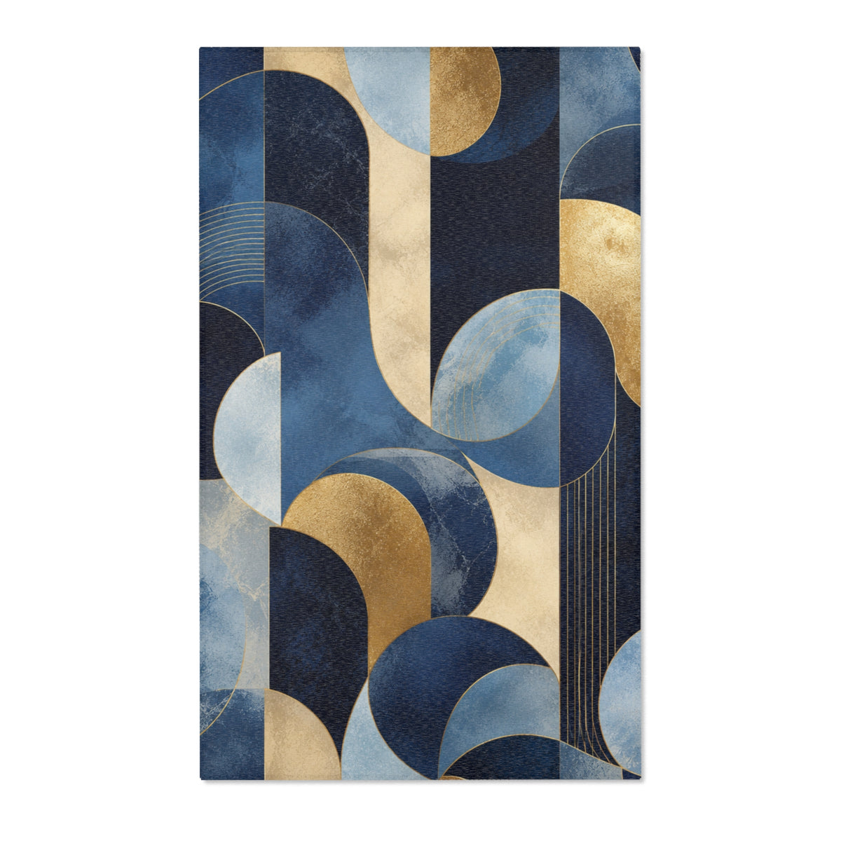 Azure Opulence Area Rug
