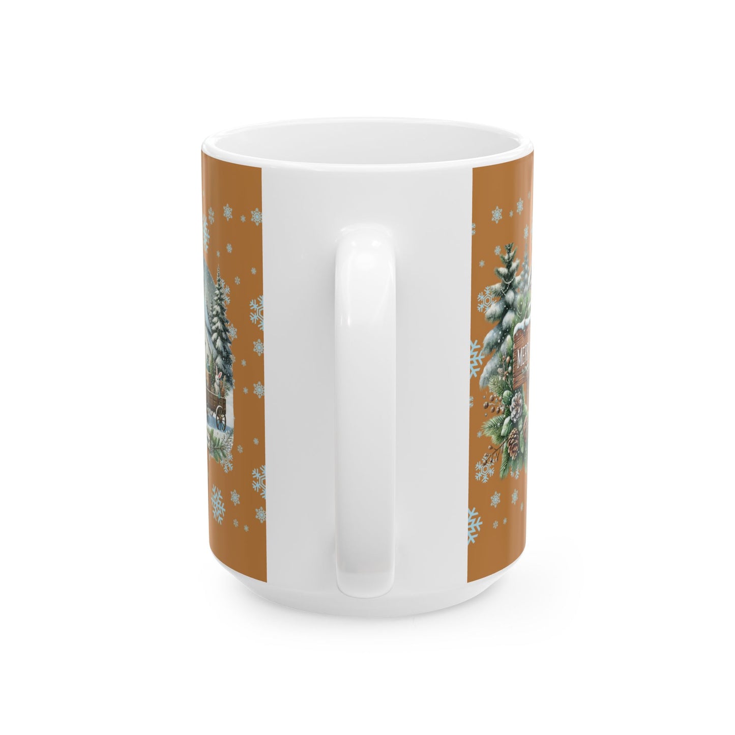 Merry Christmas 2 Ceramic Mug, (11oz, 15oz)