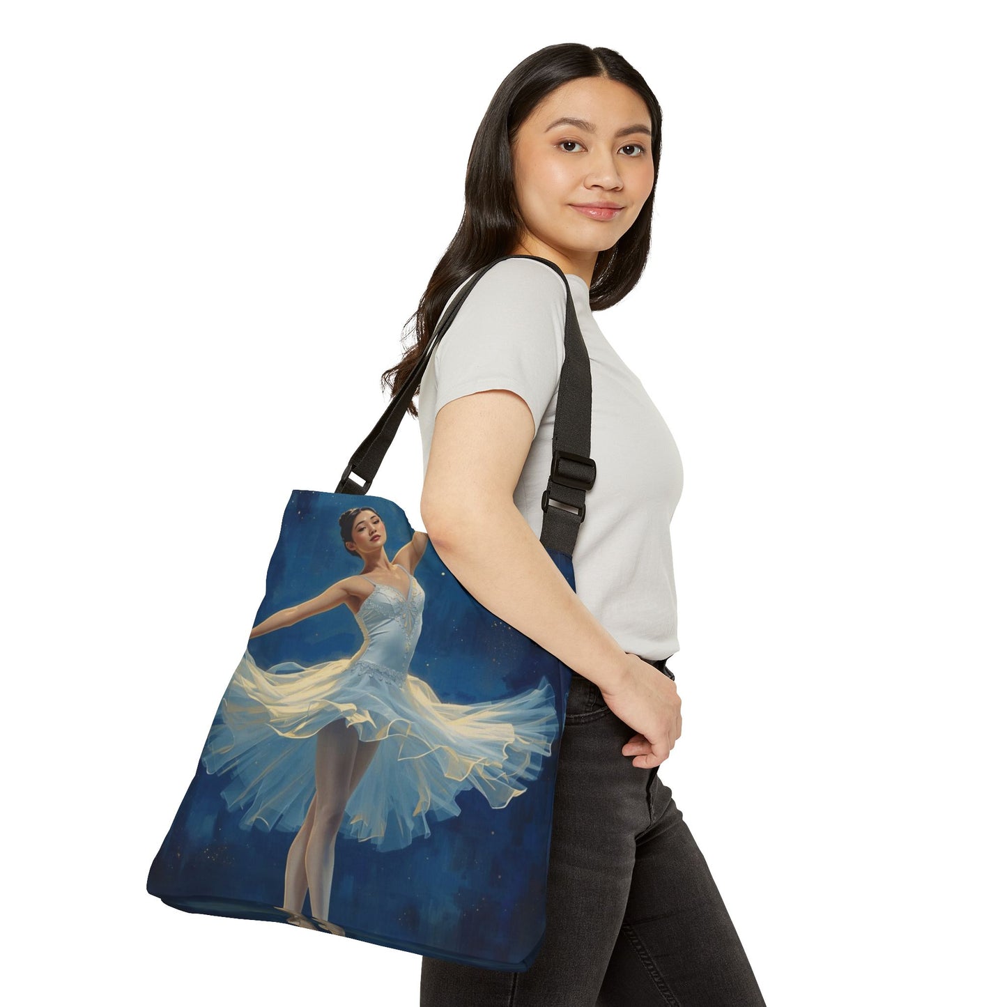 Dancing in the Stars 2 Adjustable Tote Bag (AOP)