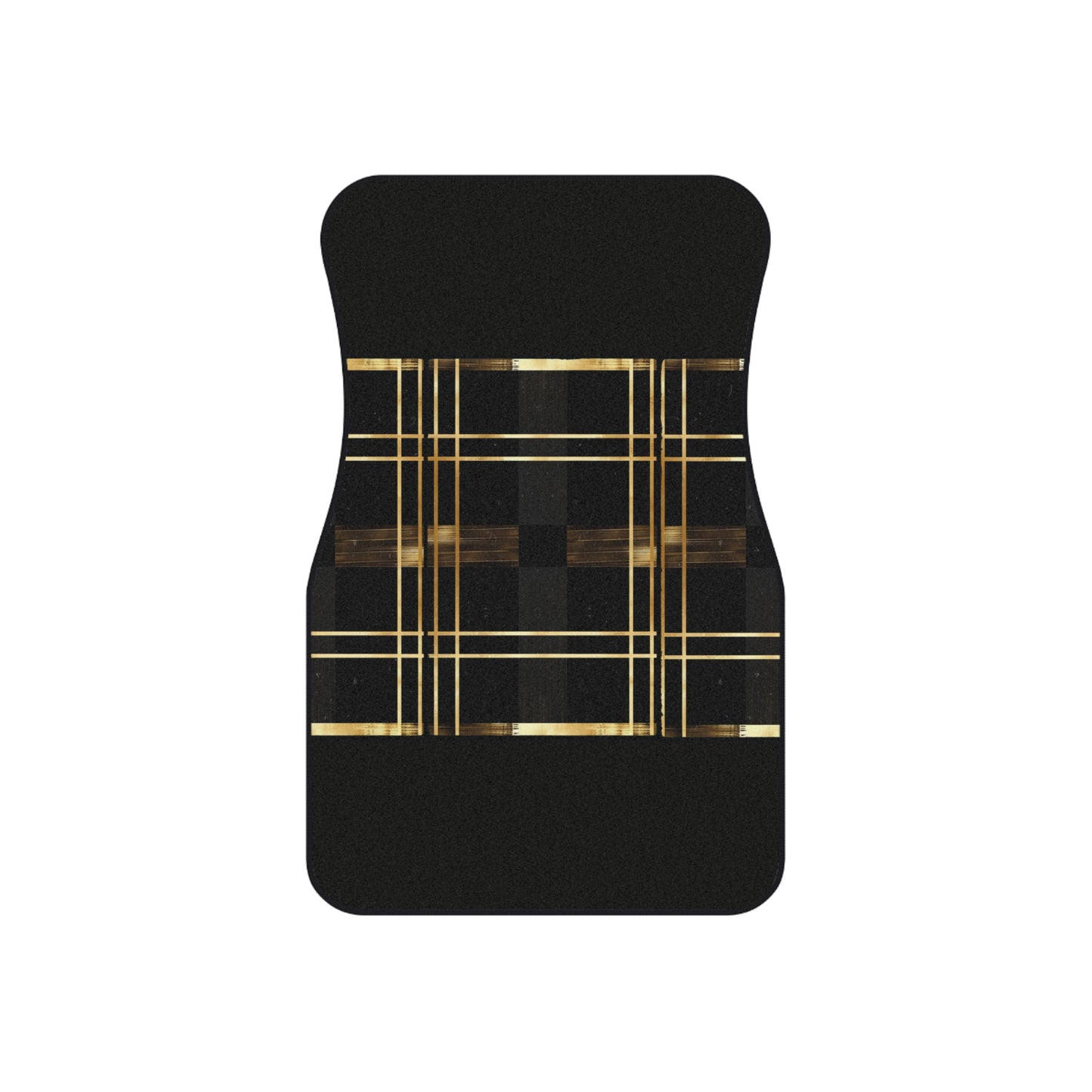 Noir & Gold Glam Car Mats (Set of 4)