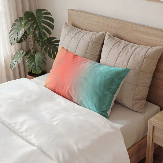 TropiCalm Retreat Throw Pillow Cover