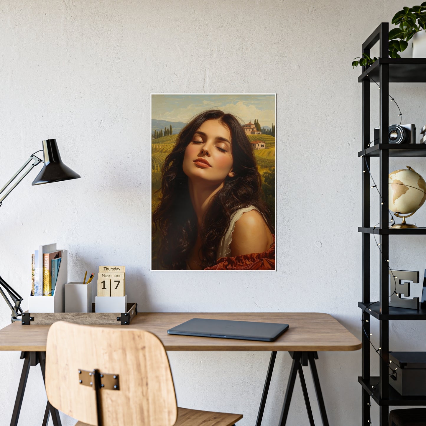 Sunrise in Tuscany Gloss Posters