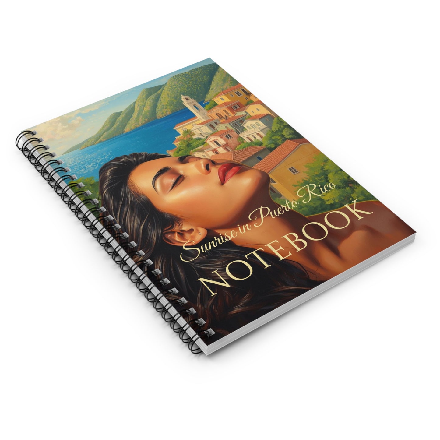 Sunrise in Puerto Rico Spiral Notebook - Ruled Line
