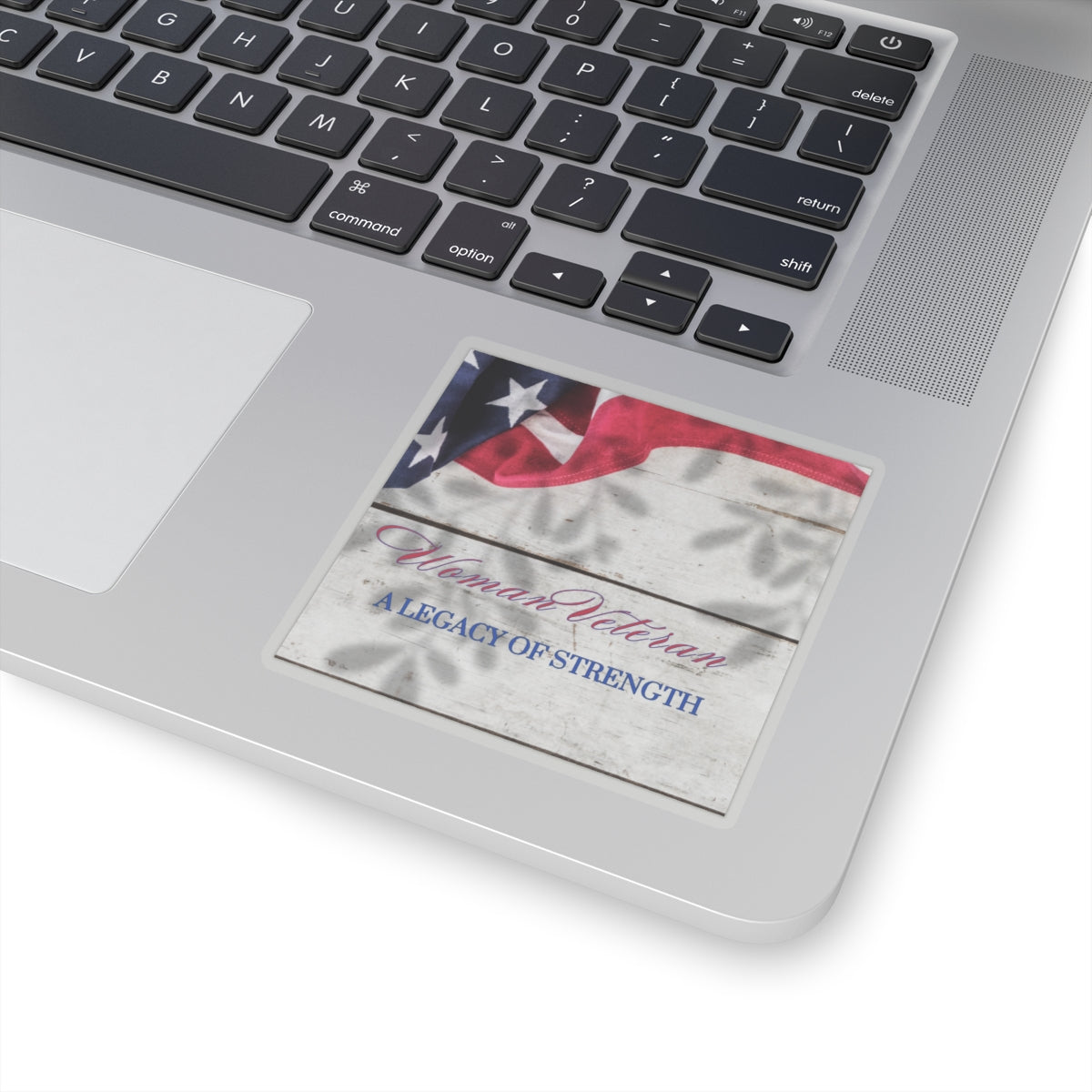Woman Veteran Kiss-Cut Stickers
