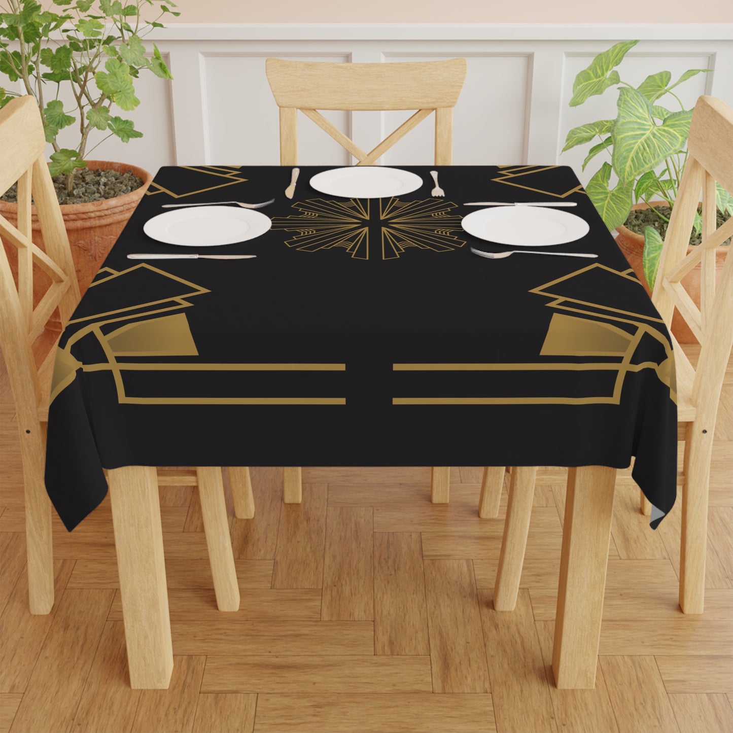 Midnight Luxe (Ebony) Tablecloth