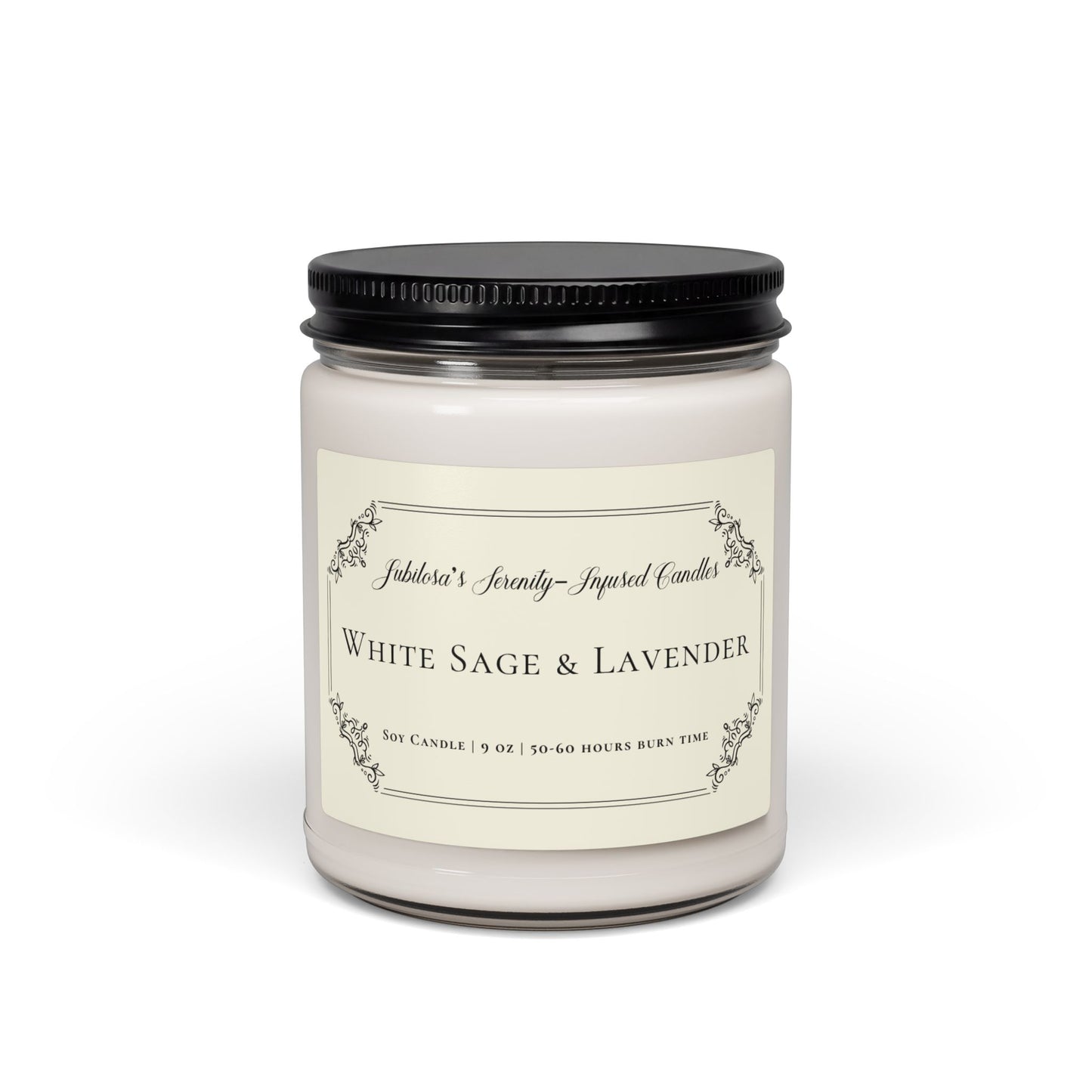 Jubilosa's Serenity-Infused Scented Soy Candles, 9oz